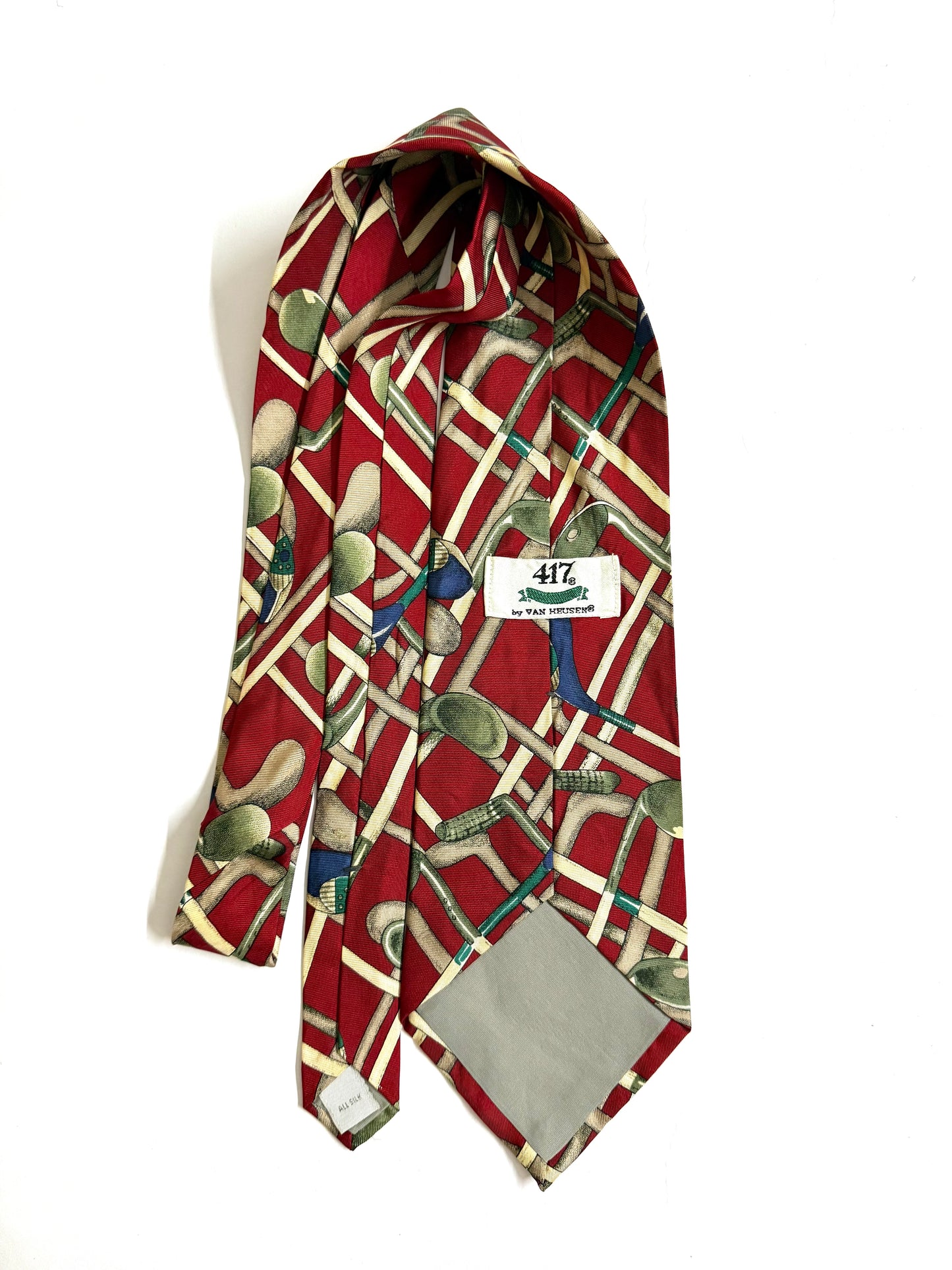 417 by Van Heusen Vintage Silk Tie