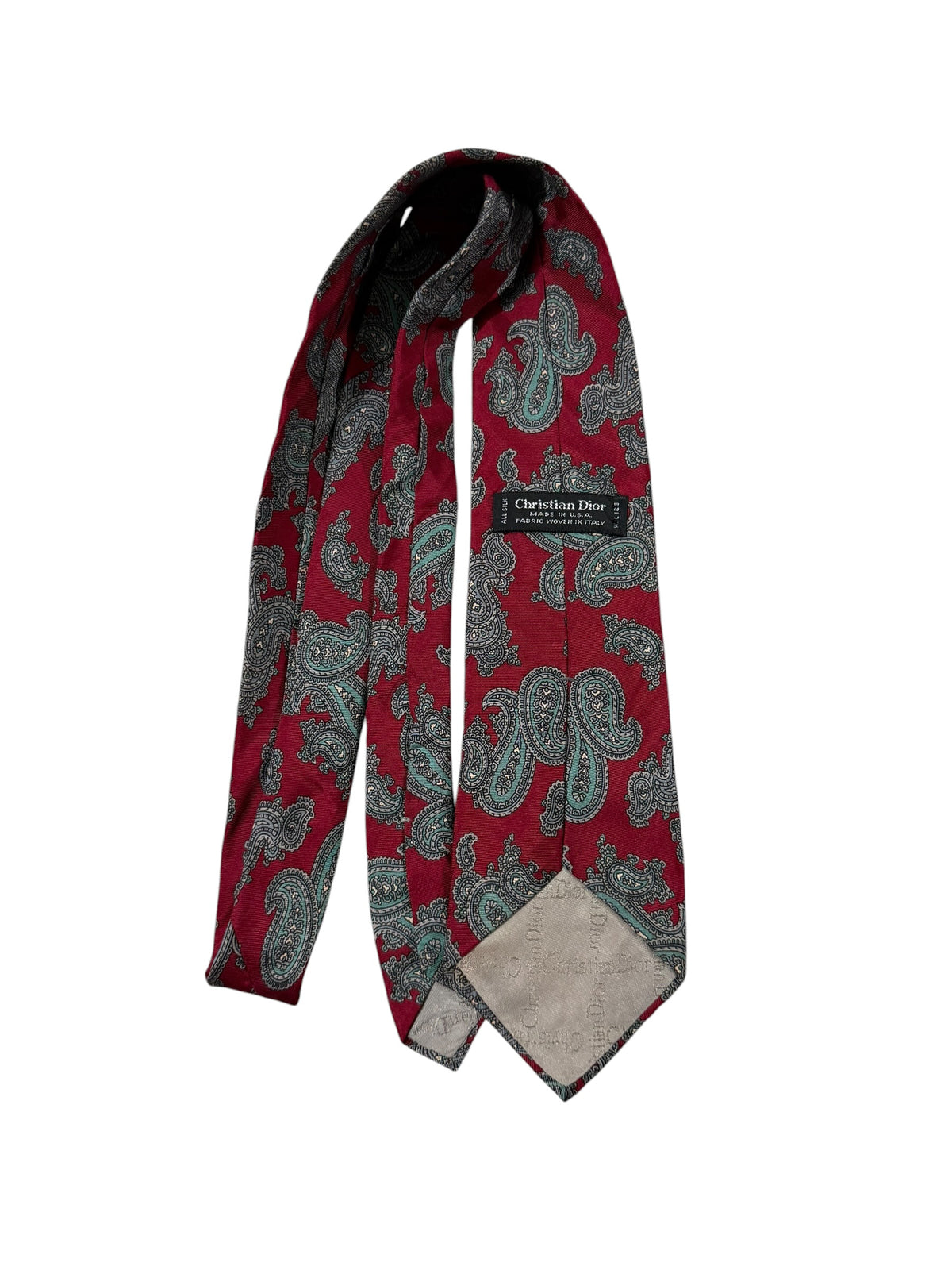 Christian Dior Vintage Silk Tie