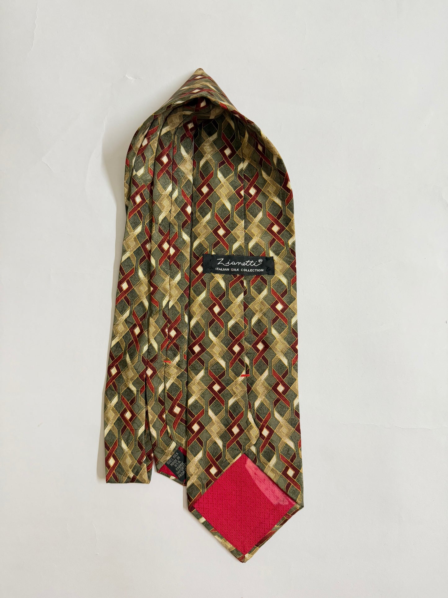 Zianette Vintage silk tie