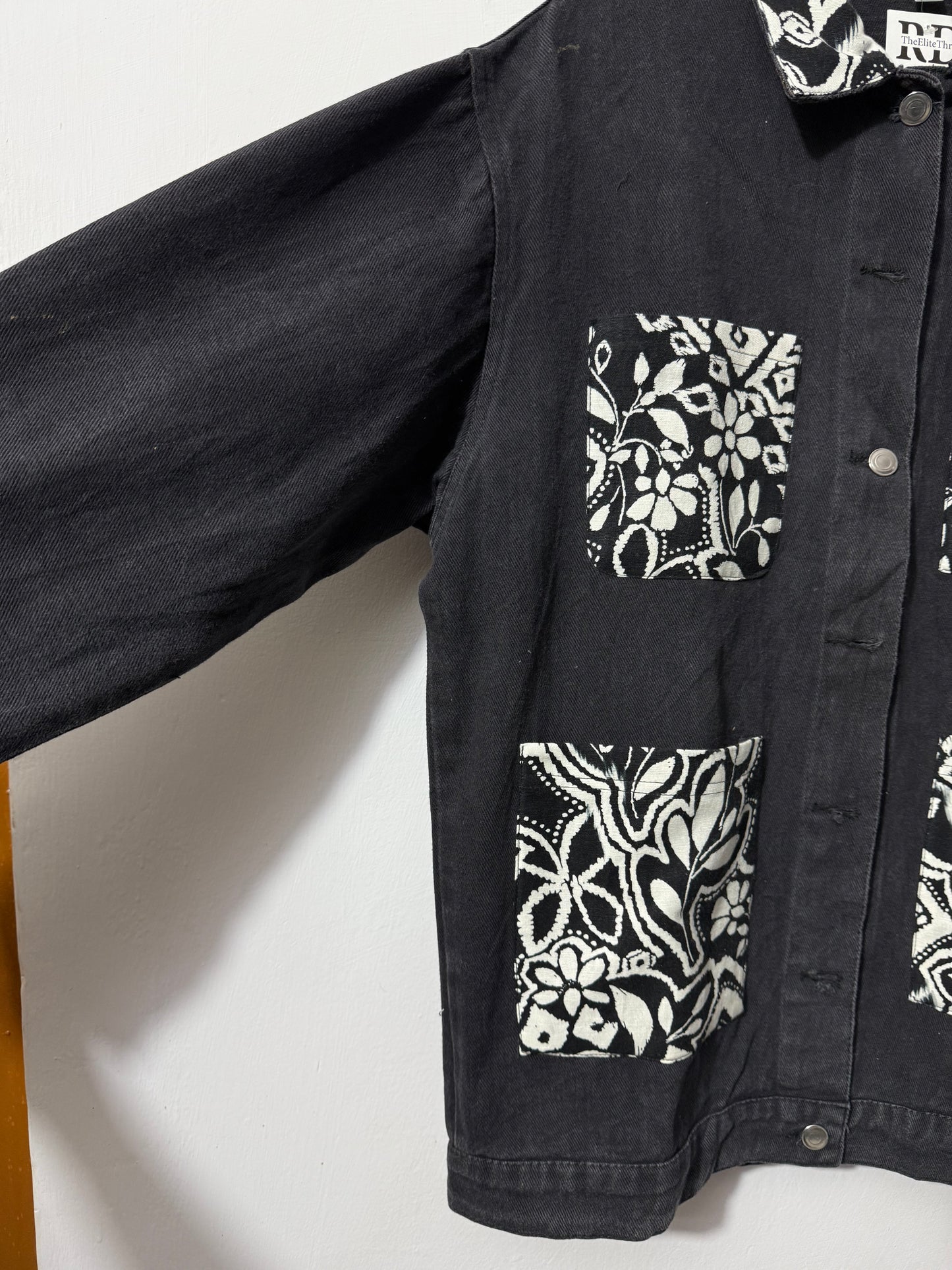 Customised patch Denim Jacket