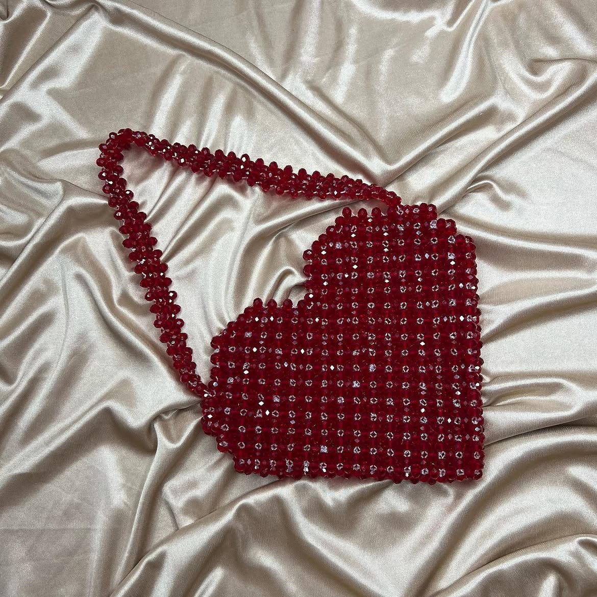 Crystal Heart bag