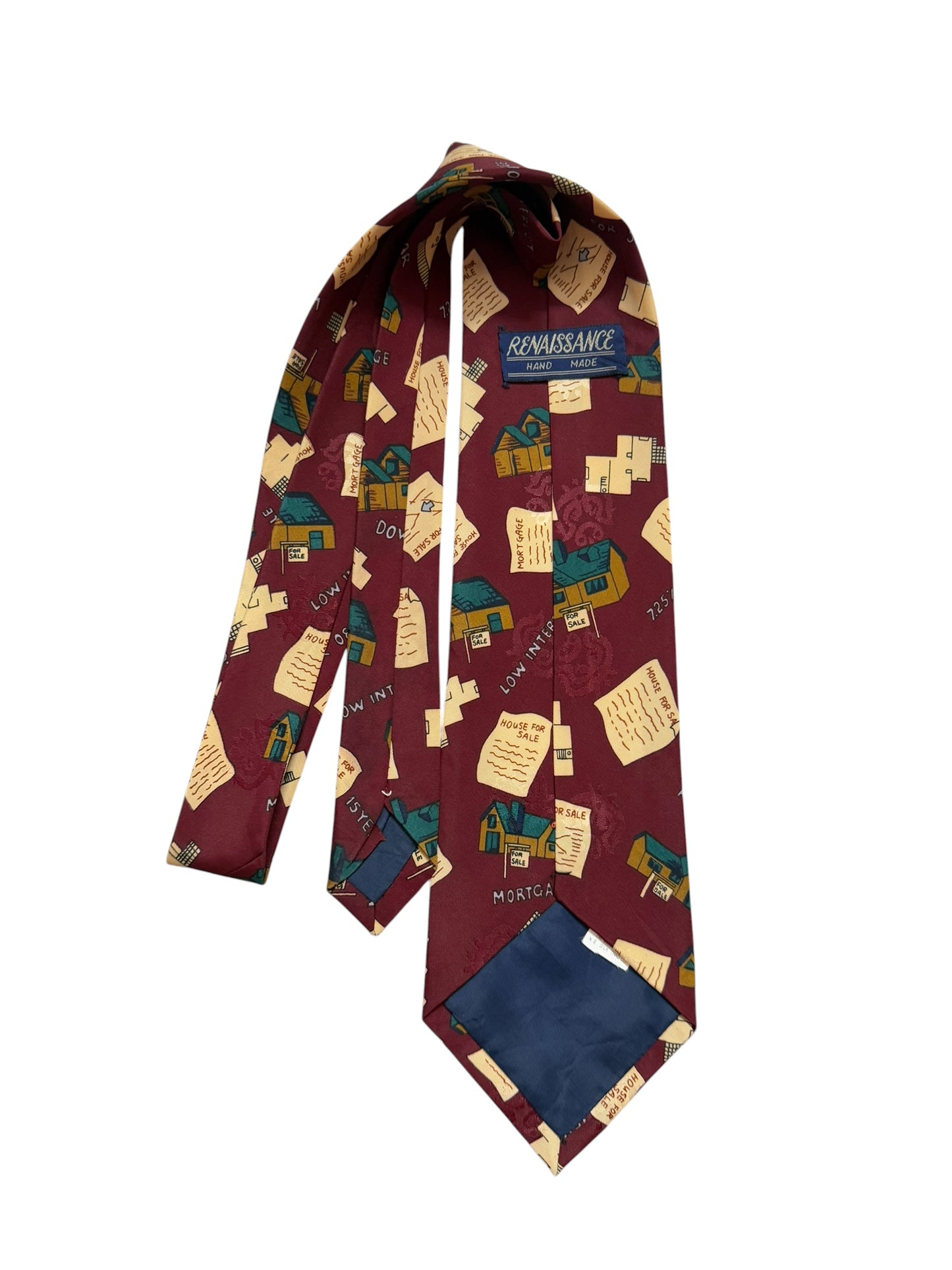 Renaissance Handmade Vintage Silk Tie