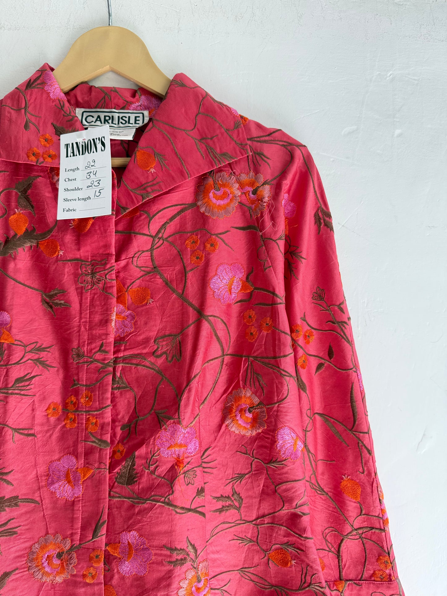 Carlisle Silk Embroidered Jacket