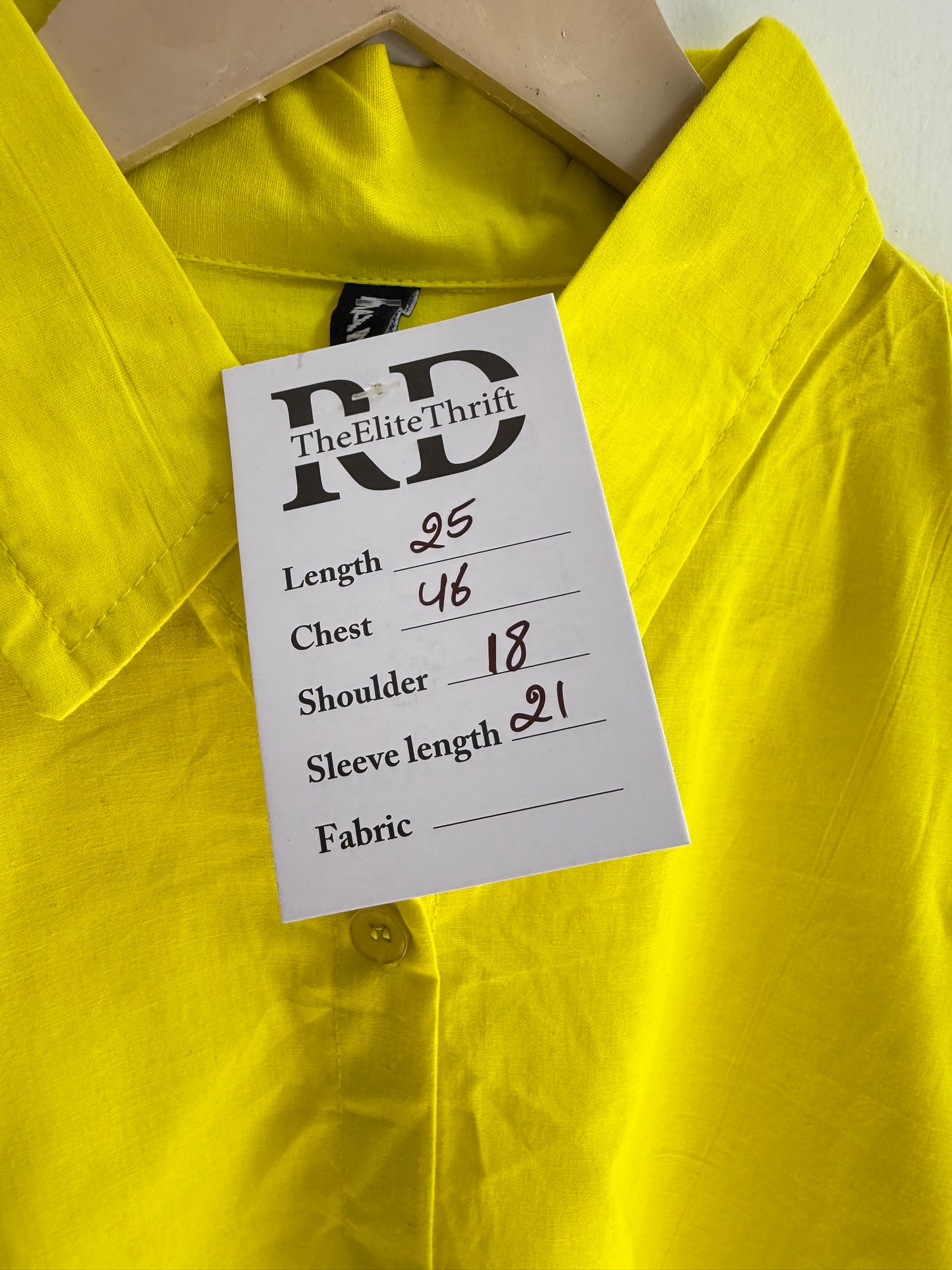 Solid Color Cotton Shirt