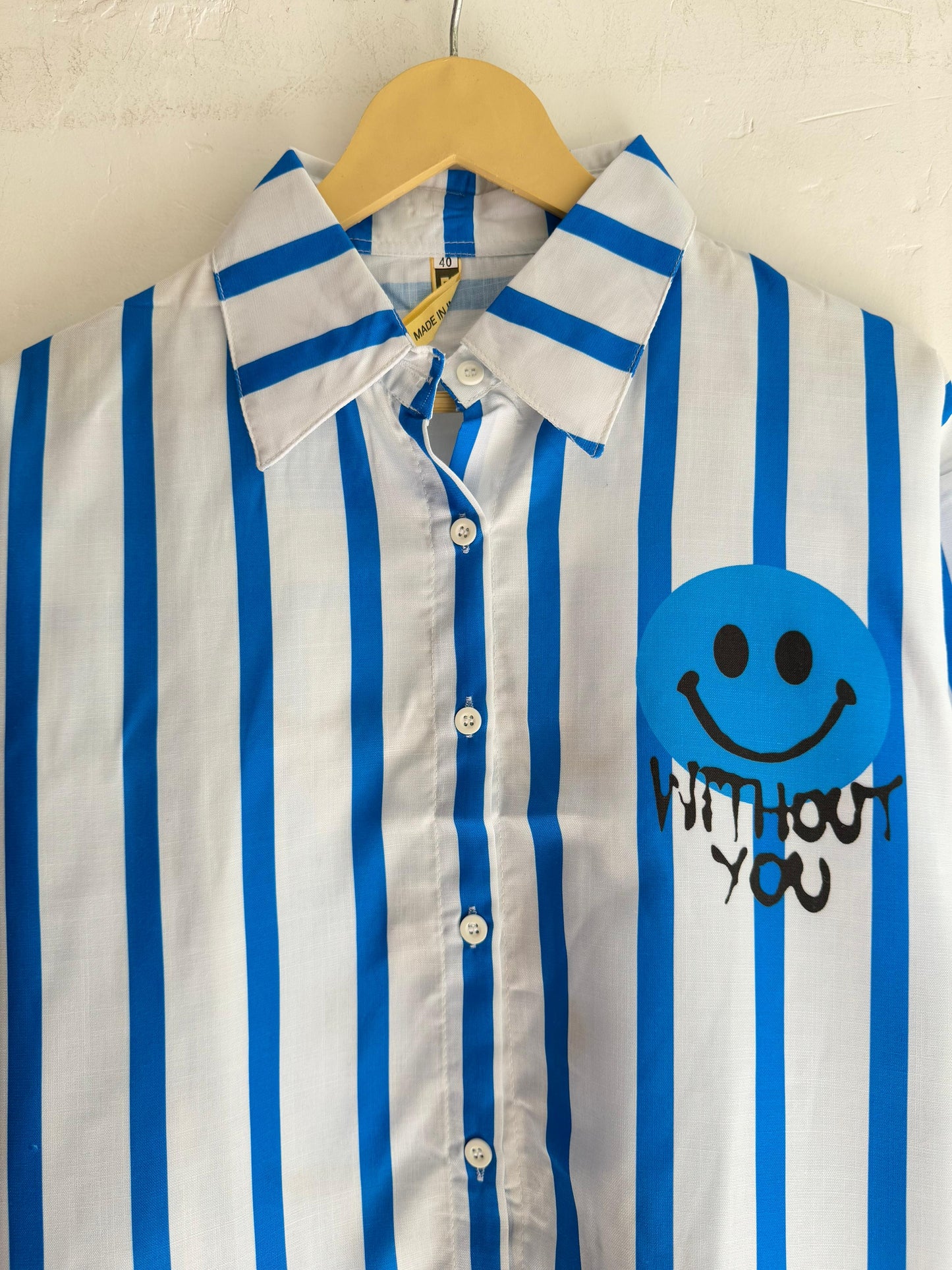 Smile Cotton Shirt