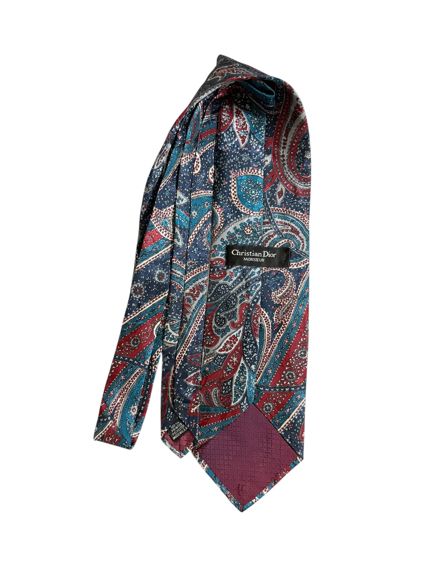 Original Christian Dior Vintage Silk Tie