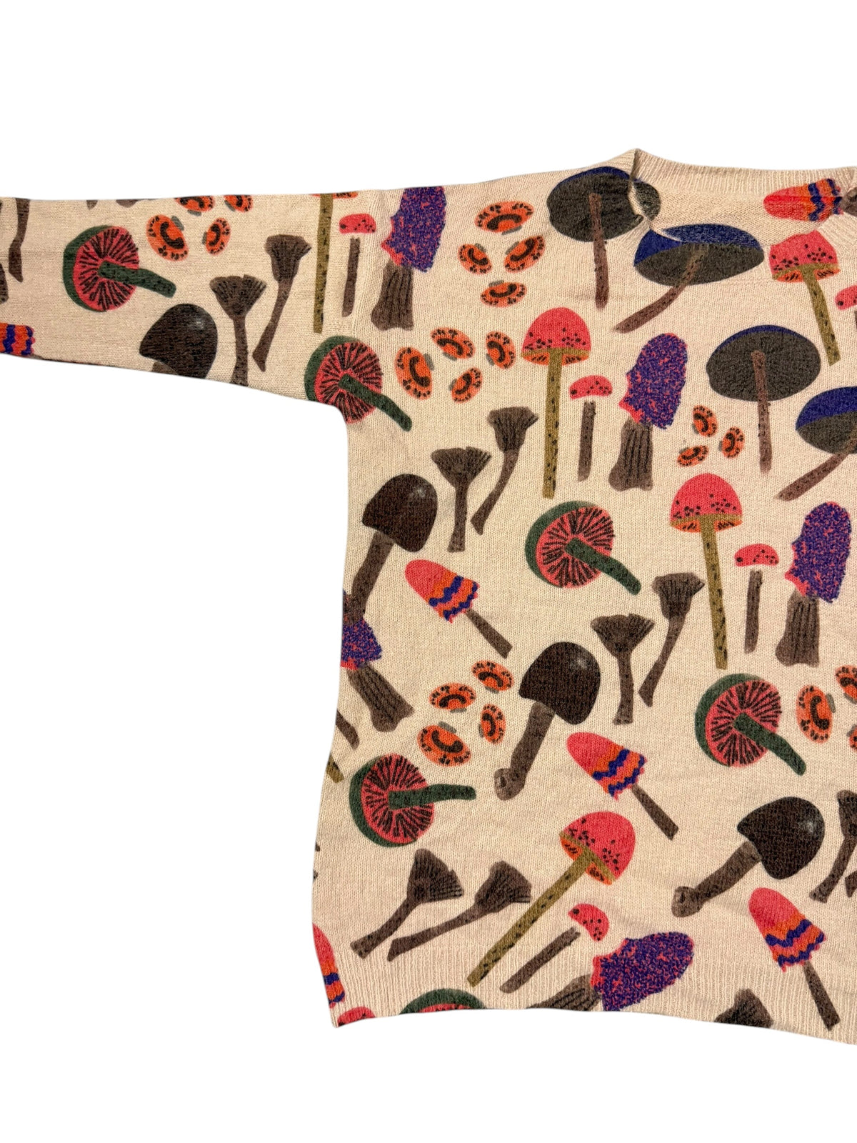 Mushroom Woolen Sweater