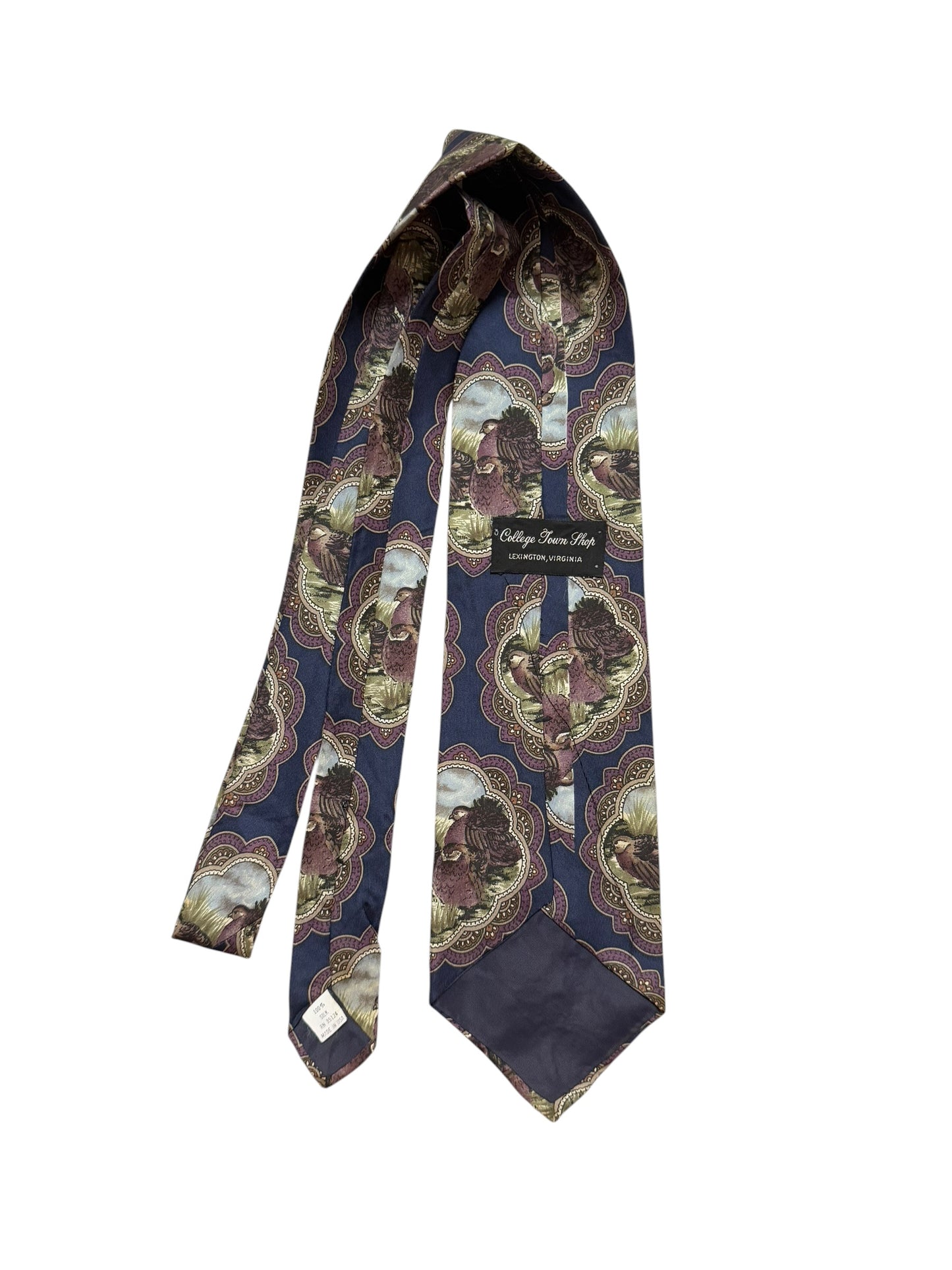 College Town-shop Vintage Silk Tie