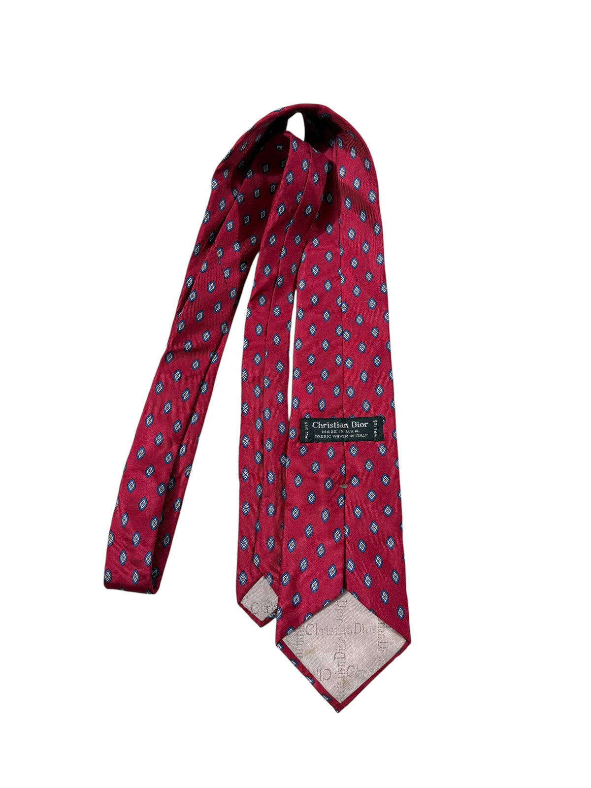Christian Dior Vintage Silk Tie