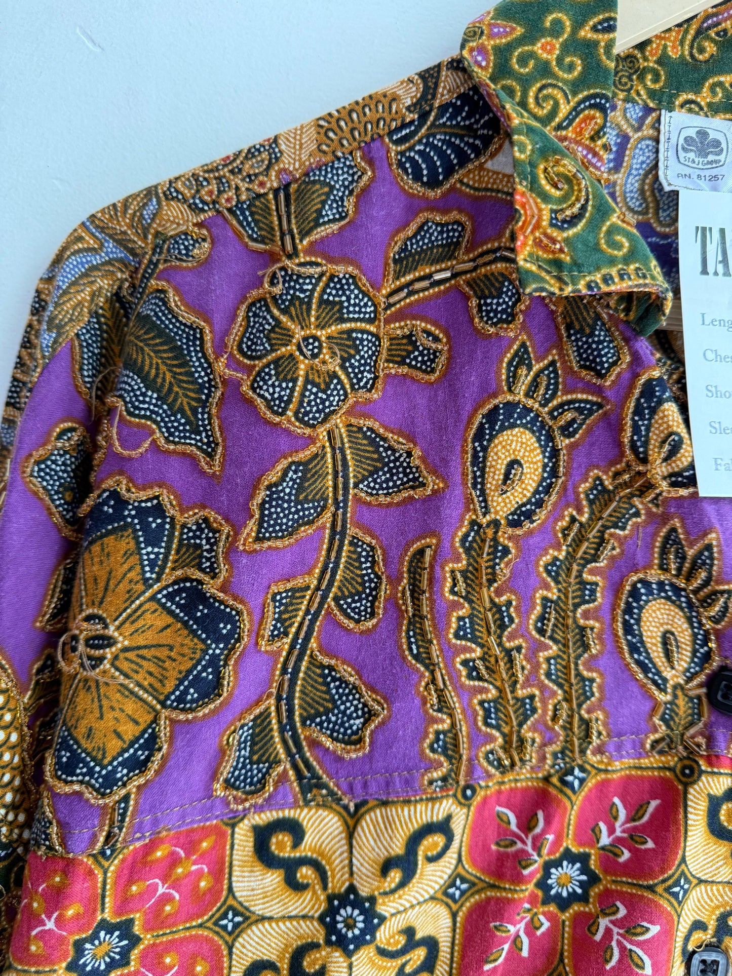 Bali Collection Embroidered Jacket