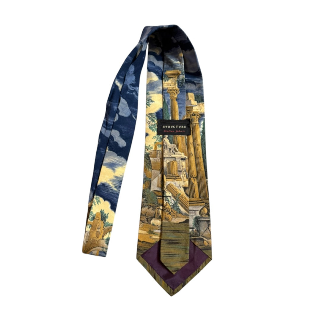 Structure Vintage Silk Tie