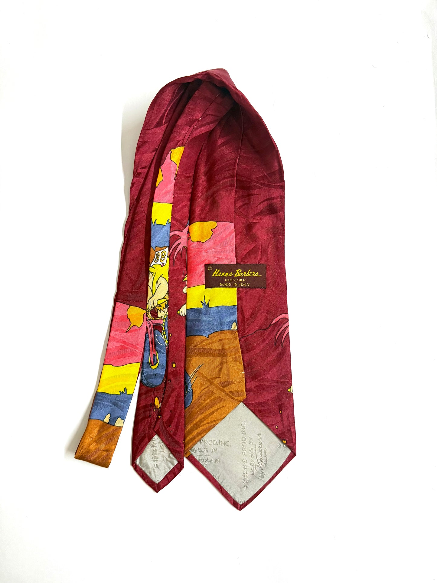 Hanna-Barbera Vintage Silk Tie
