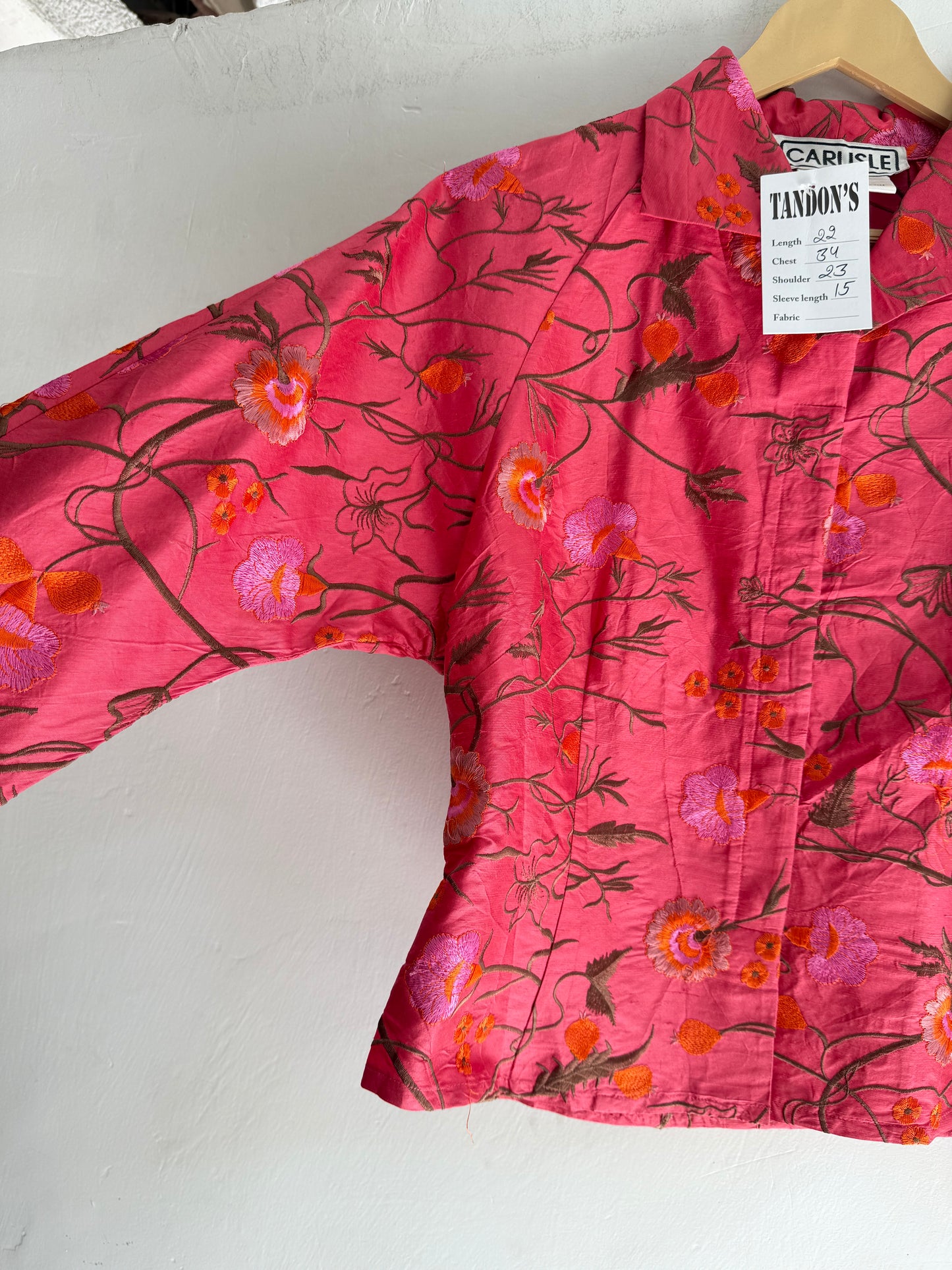 Carlisle Silk Embroidered Jacket