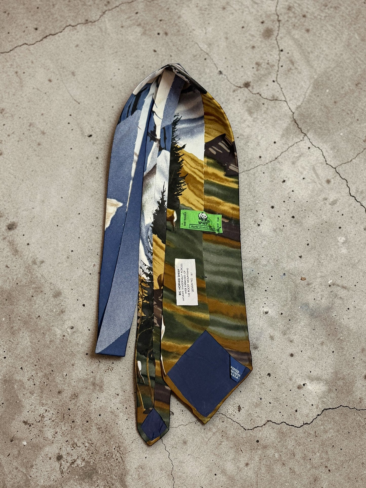 WWF Vintage Silk Tie