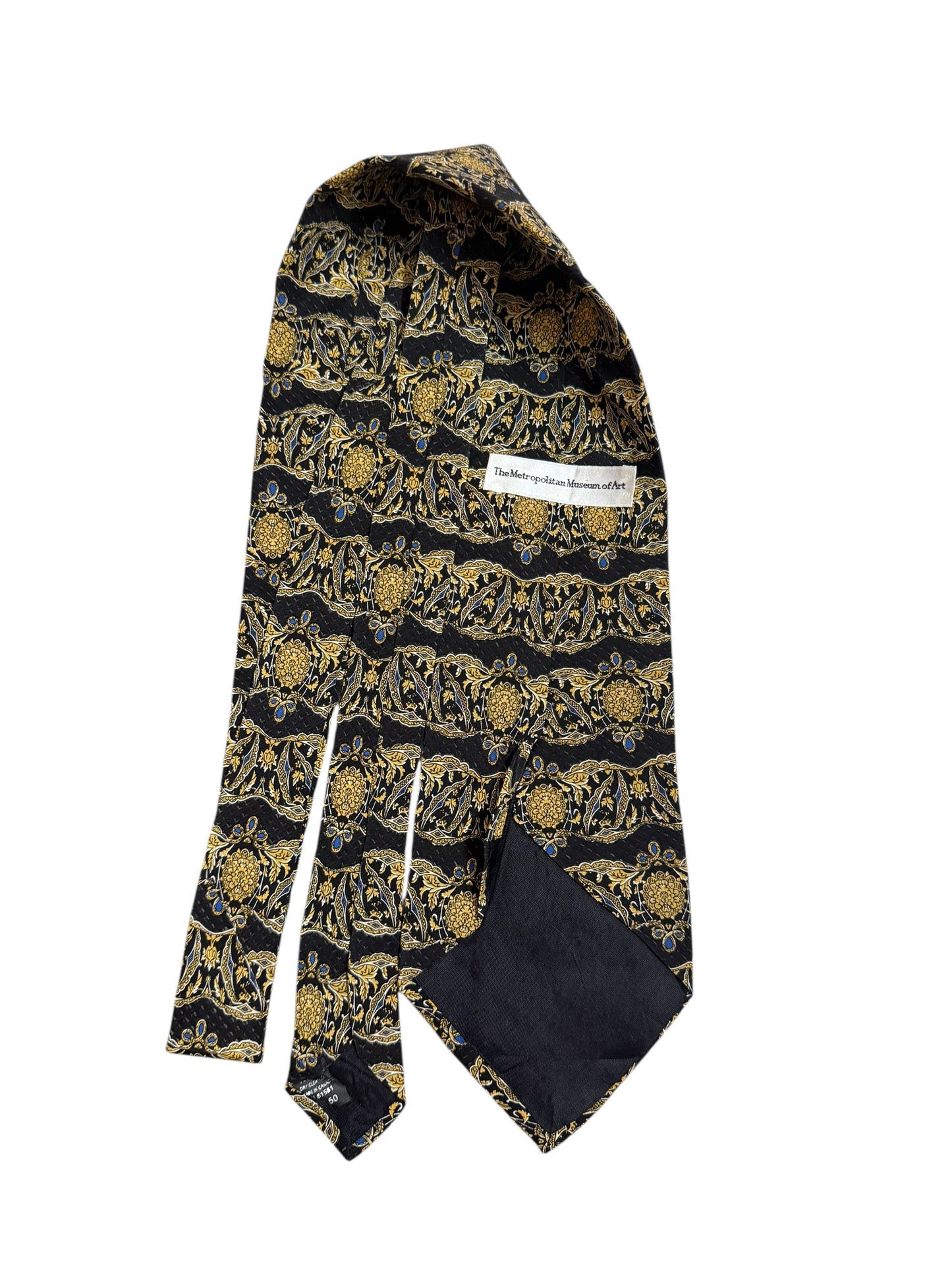 The Metropolitan Museum Of Art Vintage Silk Tie