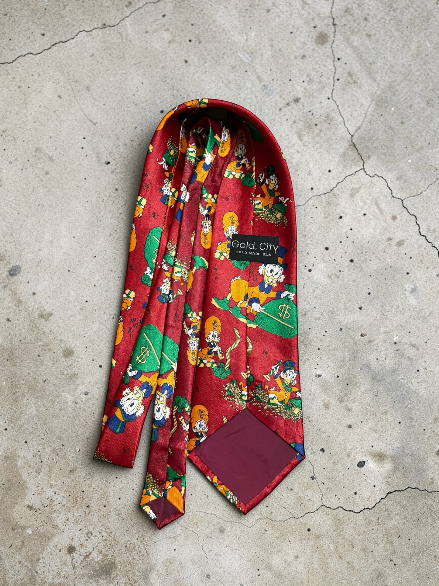 Gold City Vintage Silk Tie