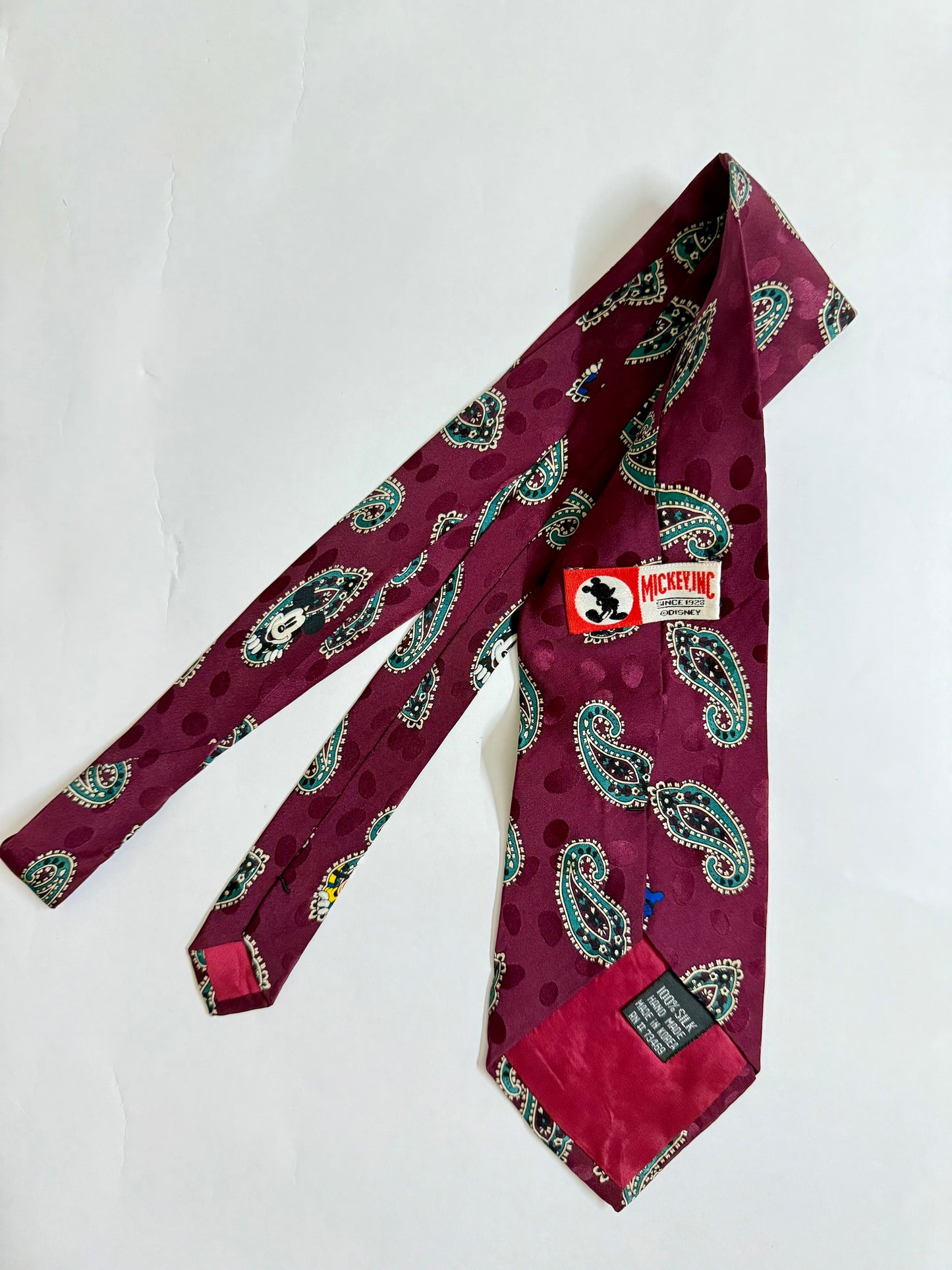 Original Disney Vintage Silk Tie