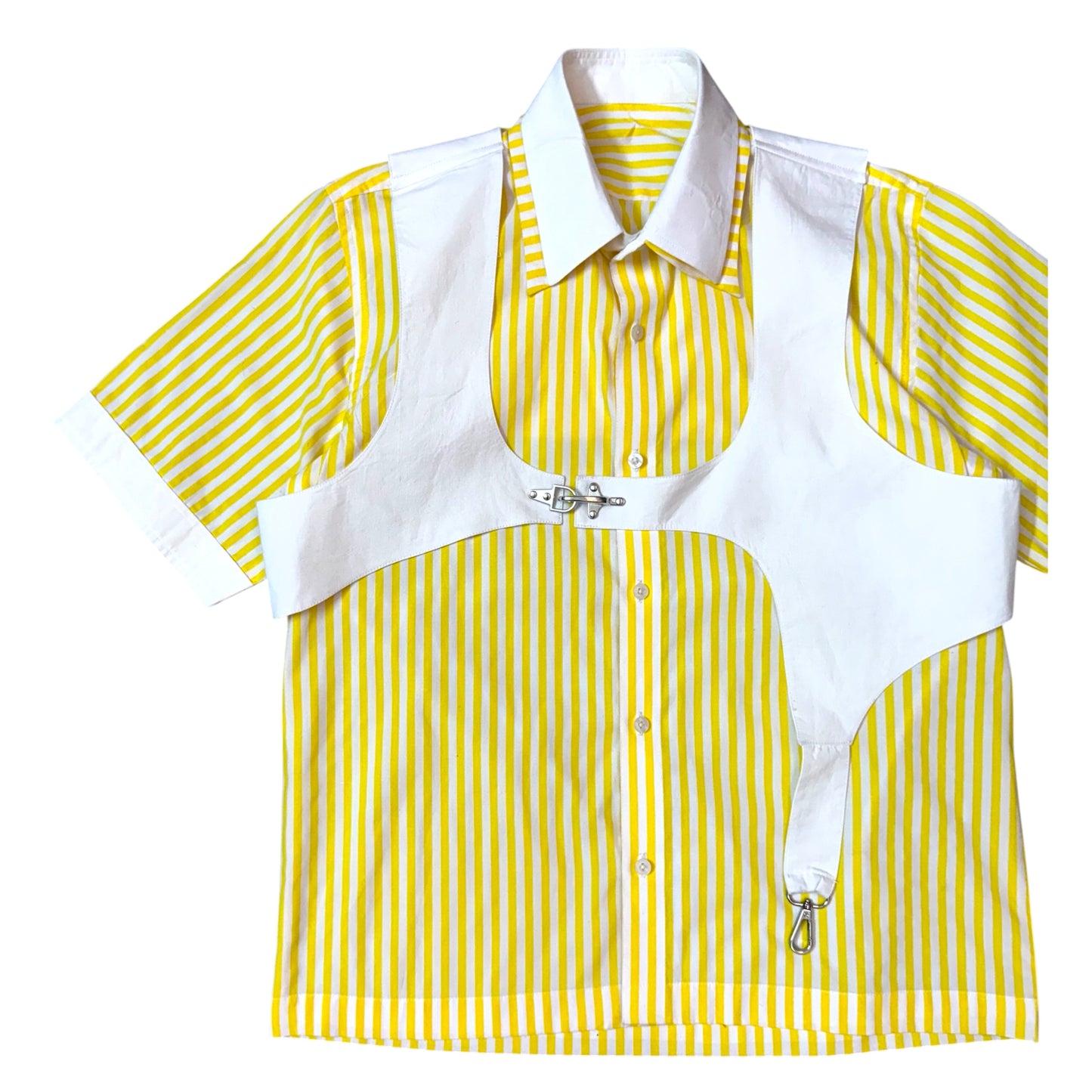 Yellow Cotton vest 100% Cotton Shirt