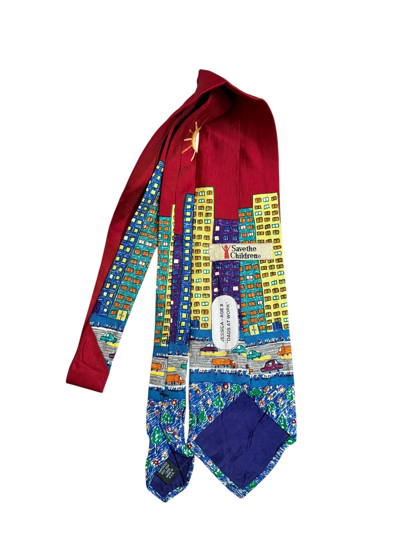 Save the Chidren Vintage Silk Tie