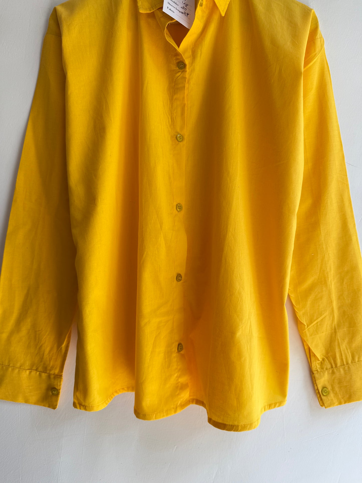 Solid Color Cotton Shirt