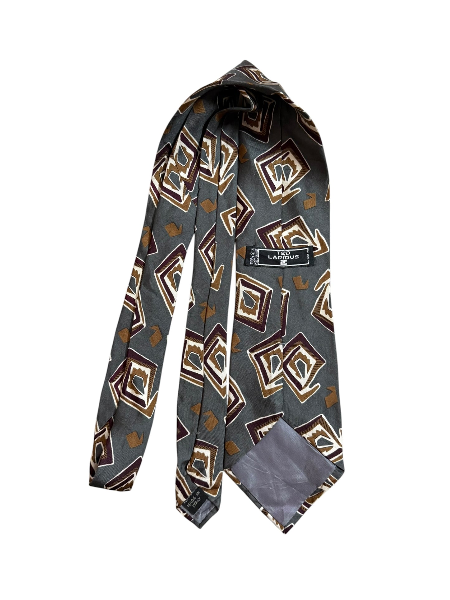 Ted Lapidus Vintage Silk Tie