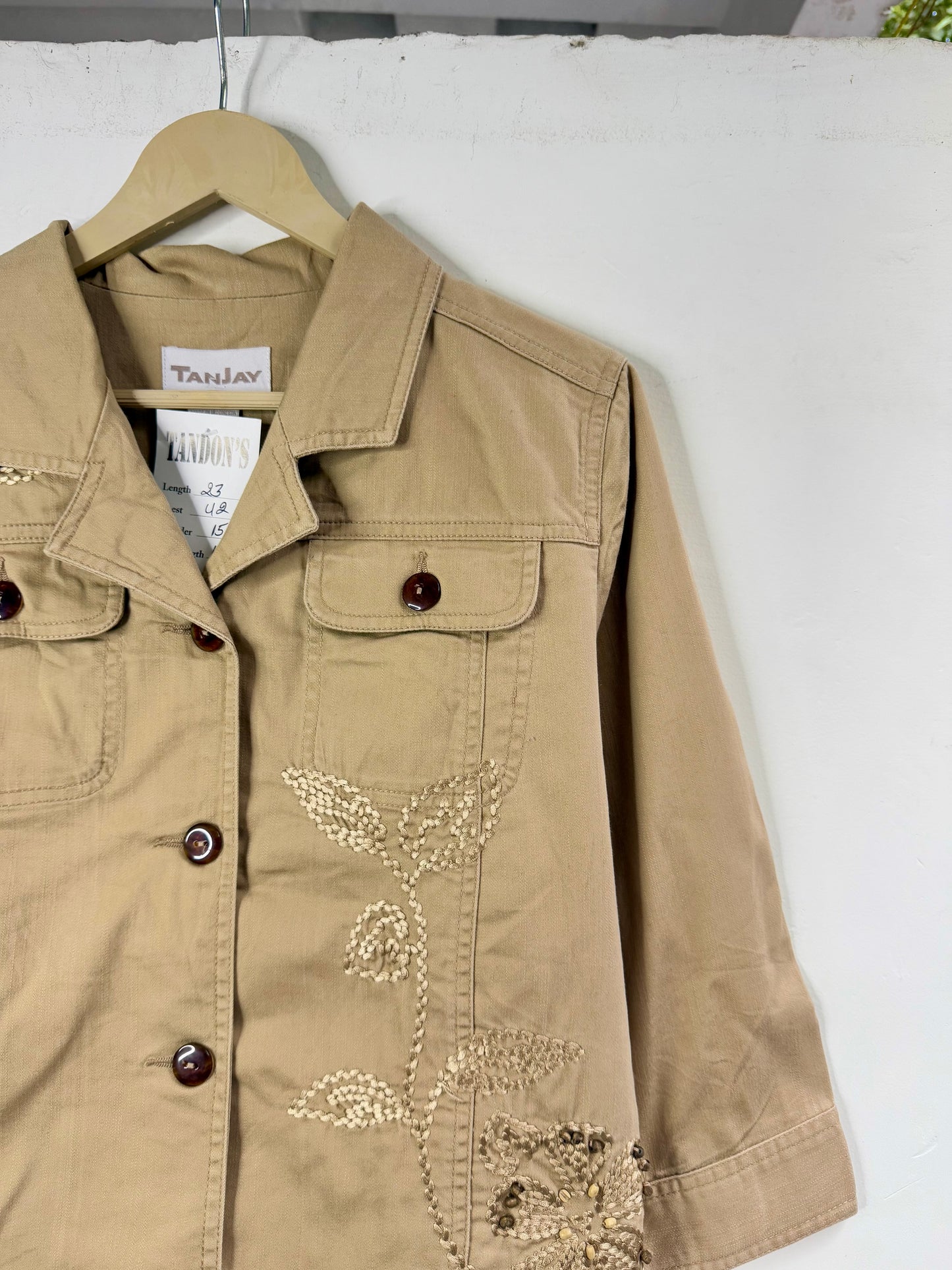 TanJay Embroidered Jacket