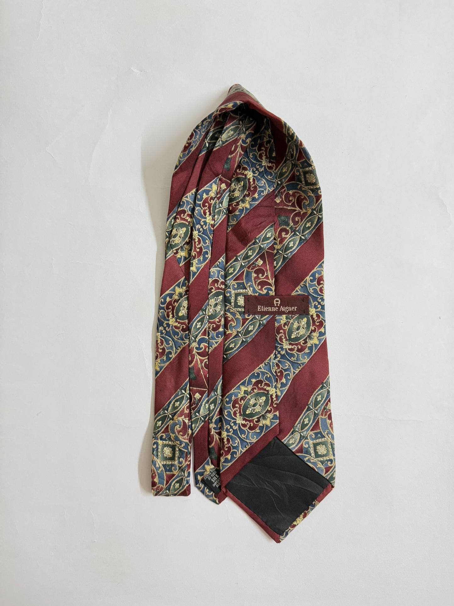 Elienne Aigner Vintage silk tie