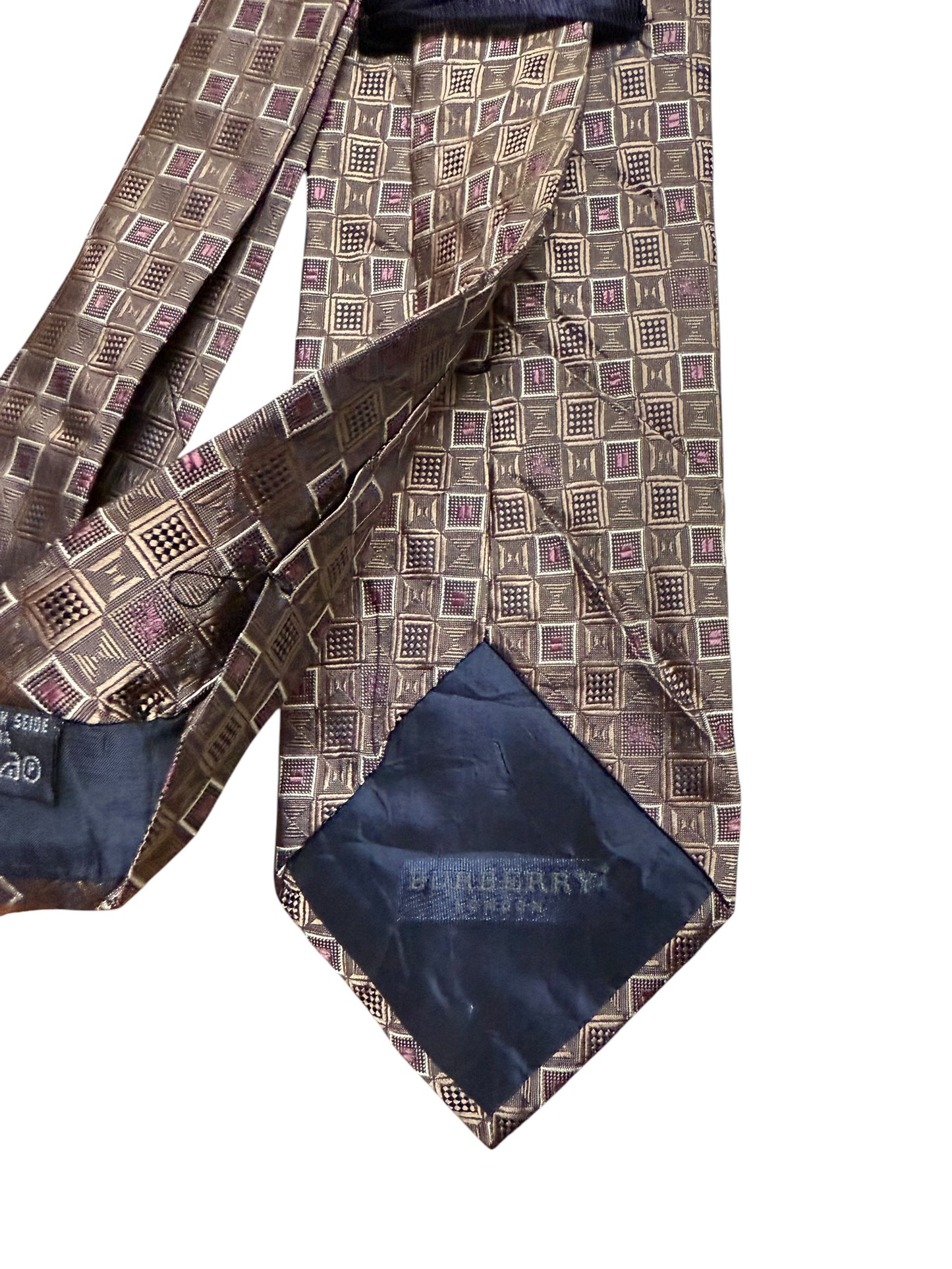 Burberry London Vintage Silk Tie