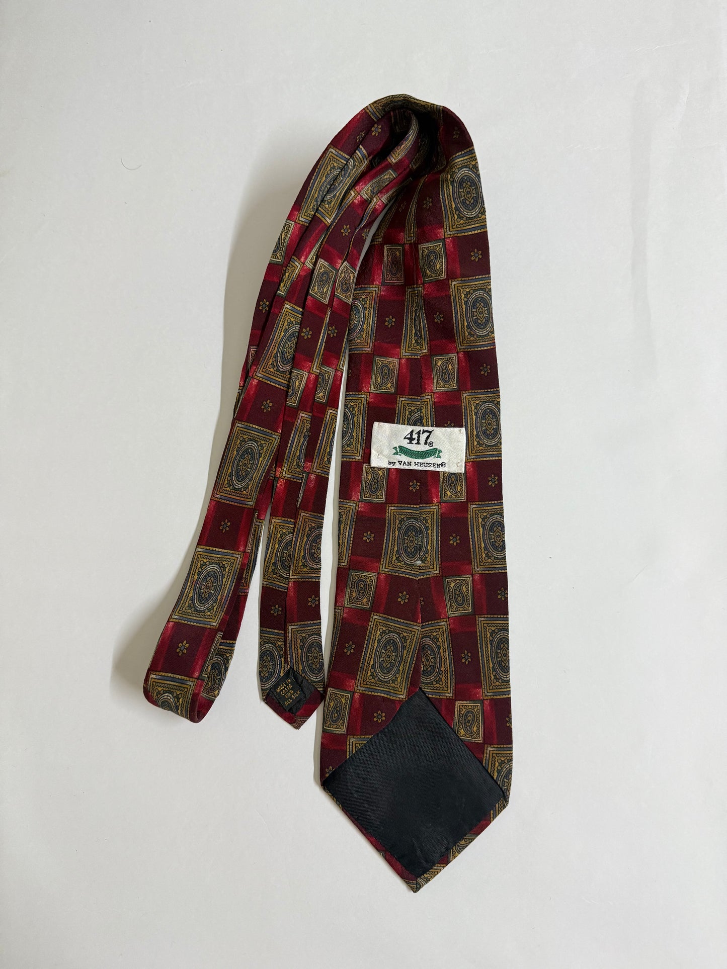 417 by Van Heusen Vintage Silk Tie