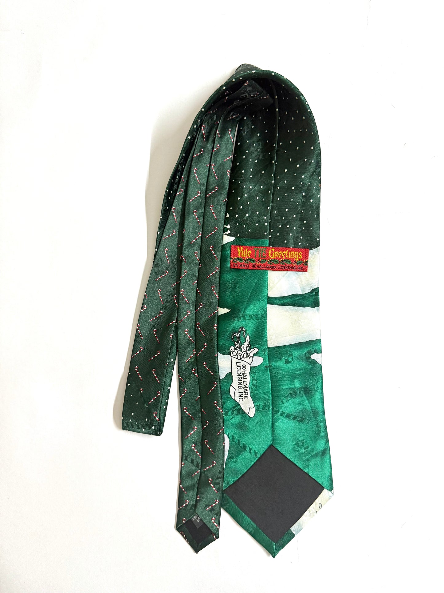 Yule The Greeting Vintage Silk Tie