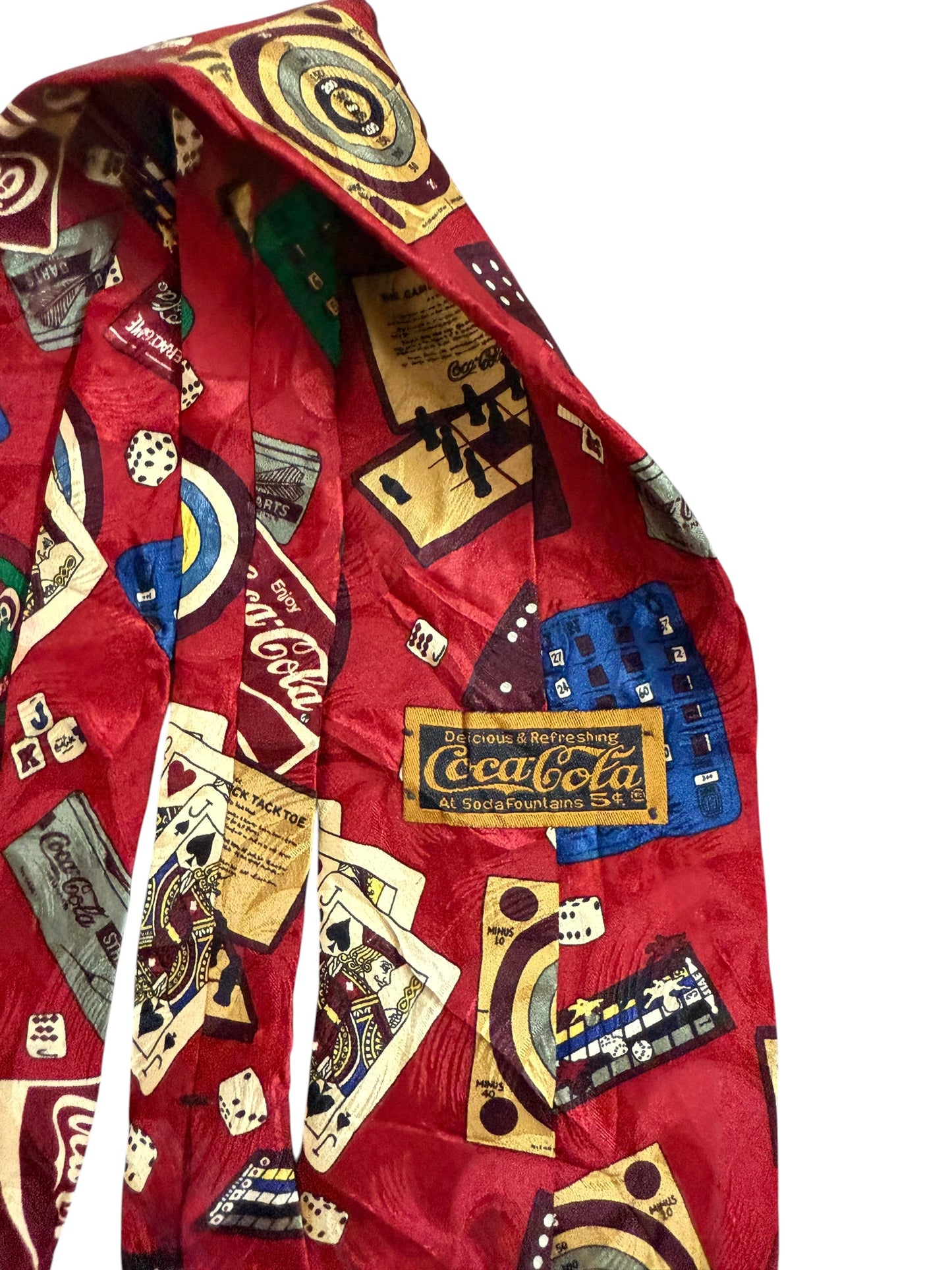 Coca Cola Vintage Silk Tie