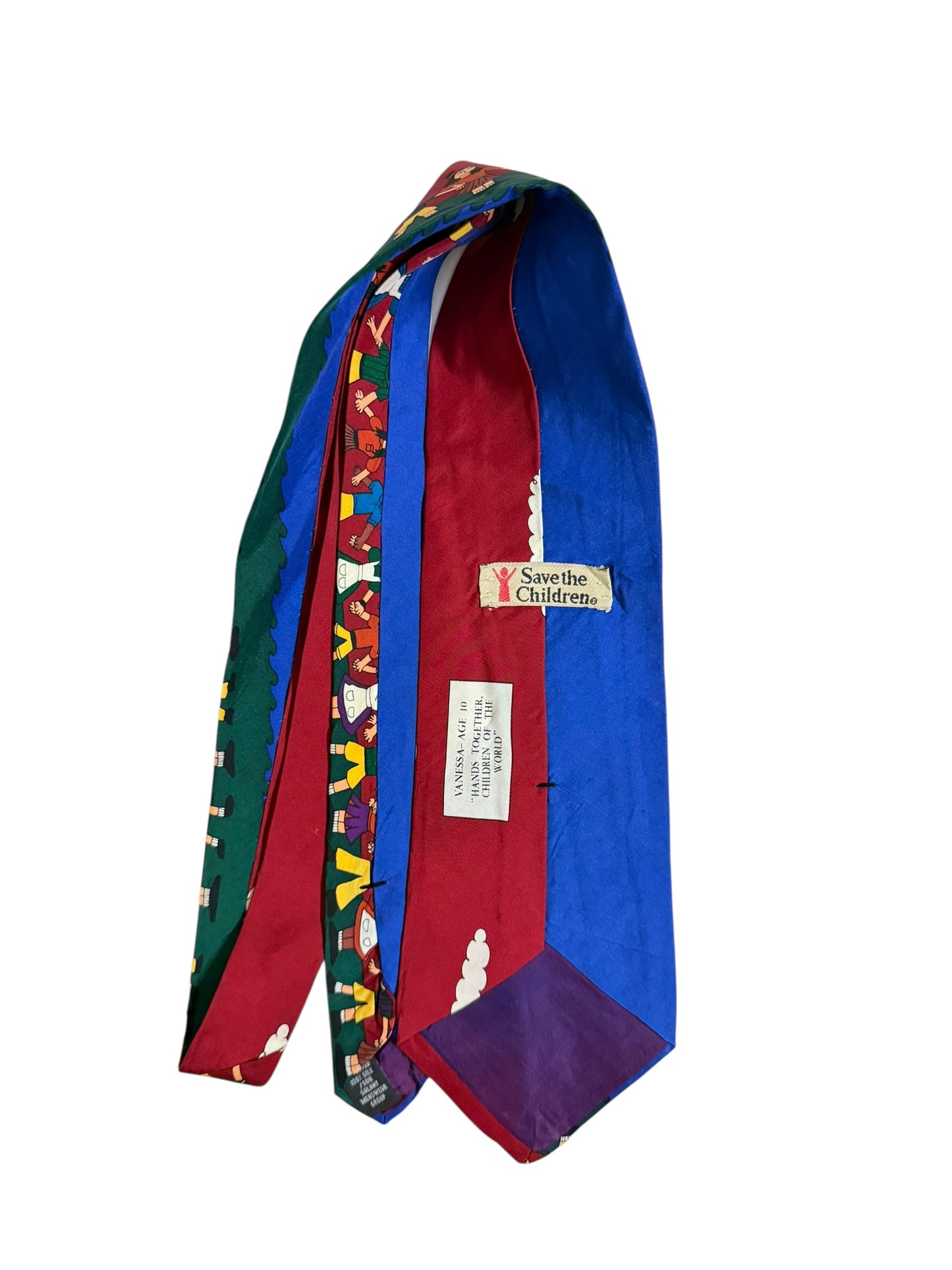 Save The Children Vintage Silk Tie