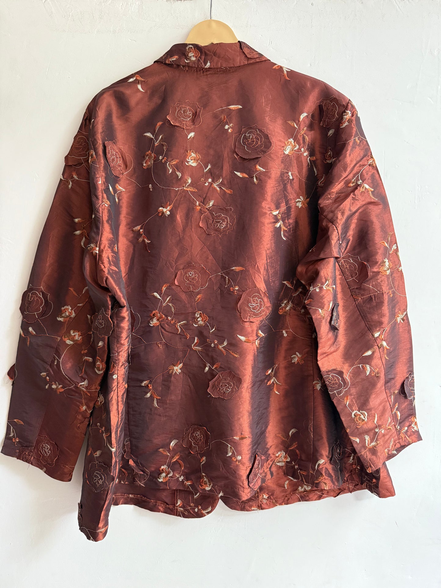 Ligra Silk Embroidered Jacket