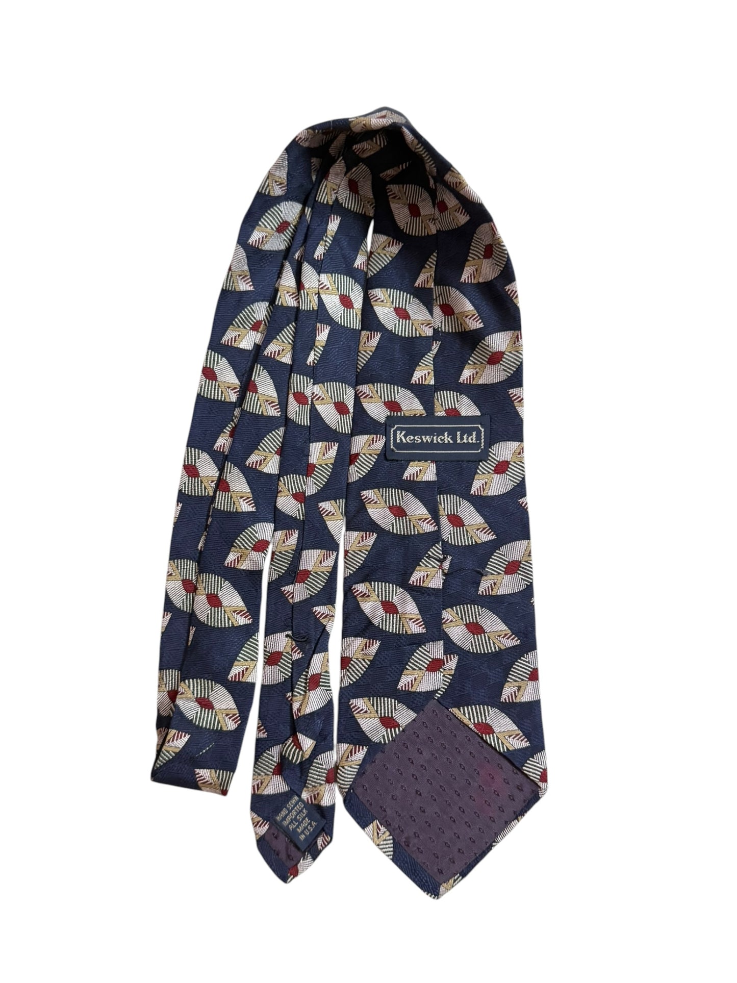 Keswick Ltd Vintage Silk Tie