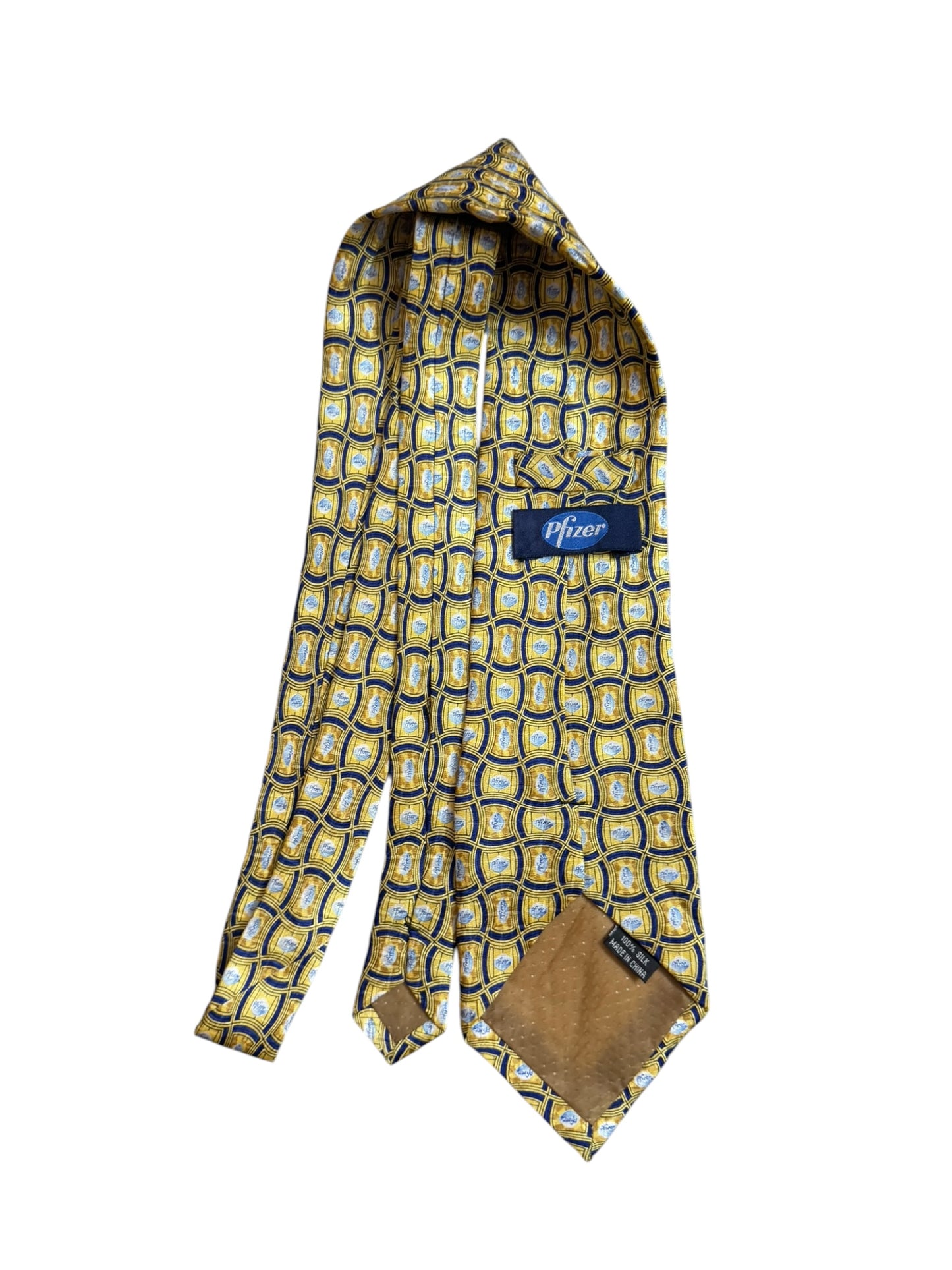 Pfizer Vintage Silk Tie