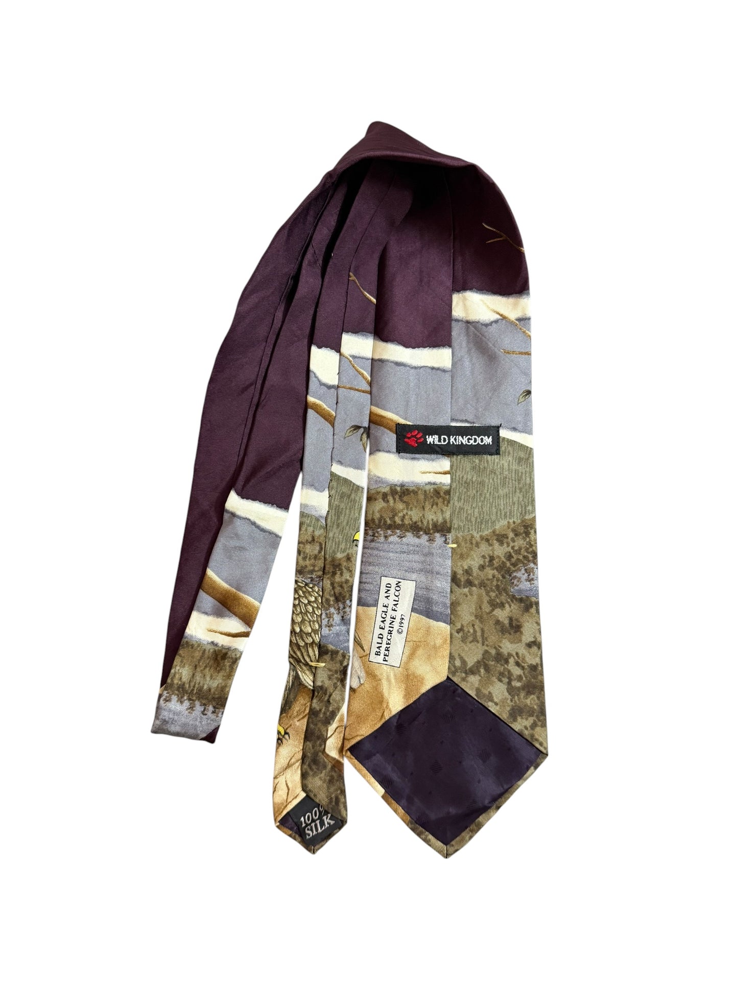 Wild kingdom Vintage Silk Tie