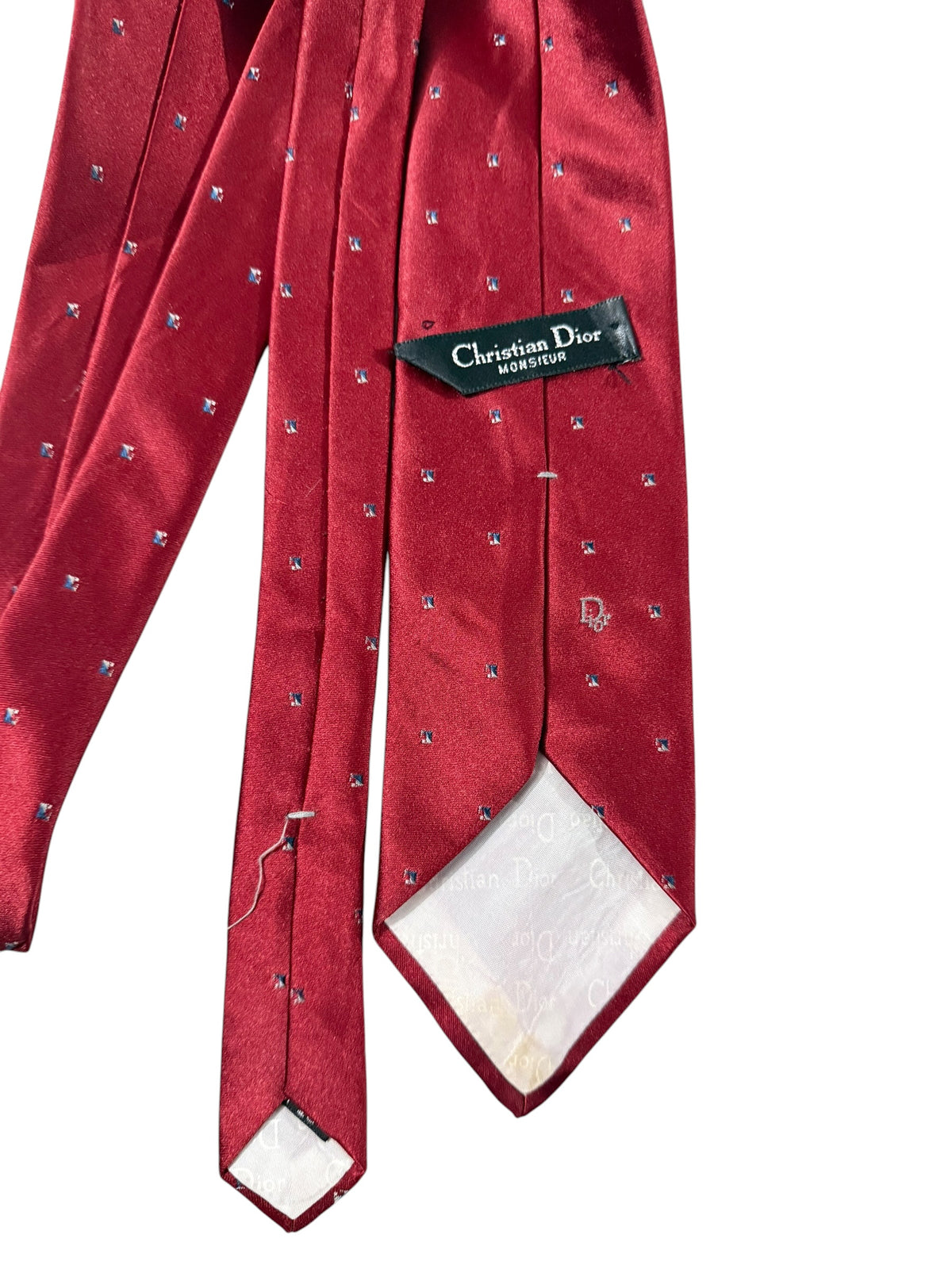Christian Dior Vintage Silk Tie