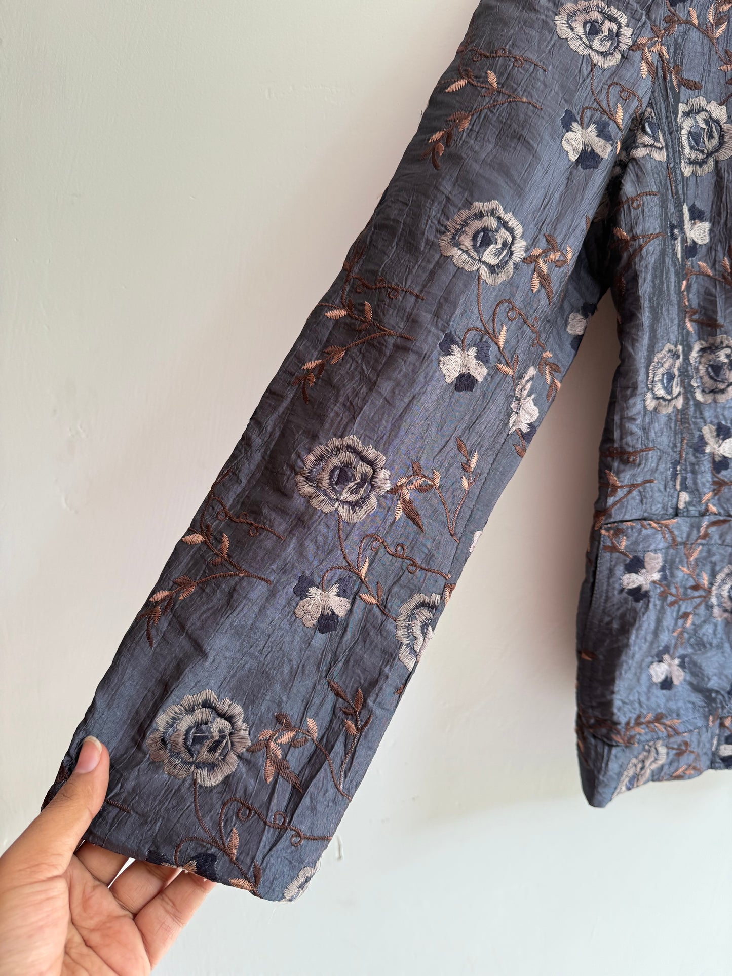 Peter Halm Silk Embroidered Jacket