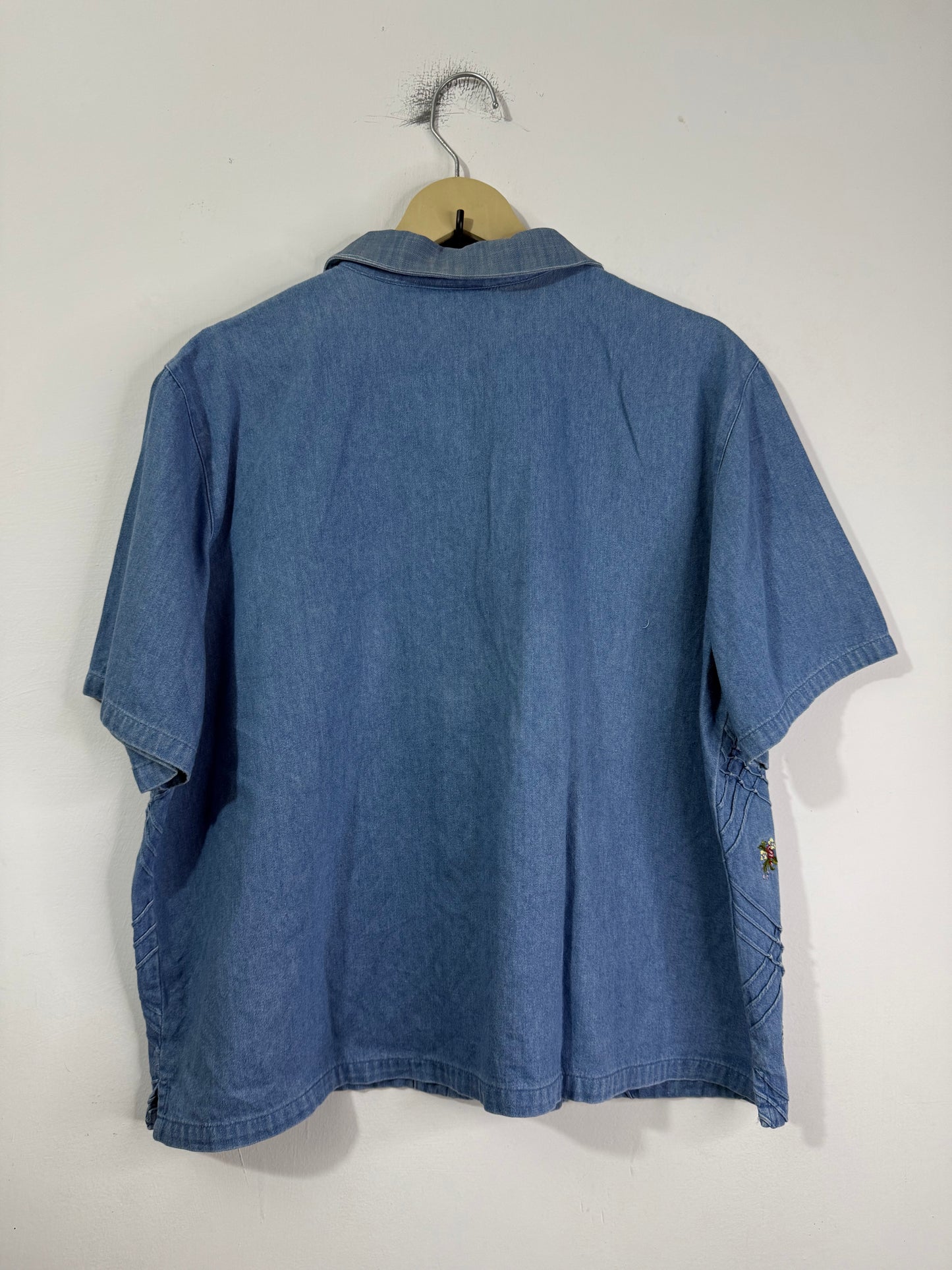 C.L.C Embroidered Denim Shirt
