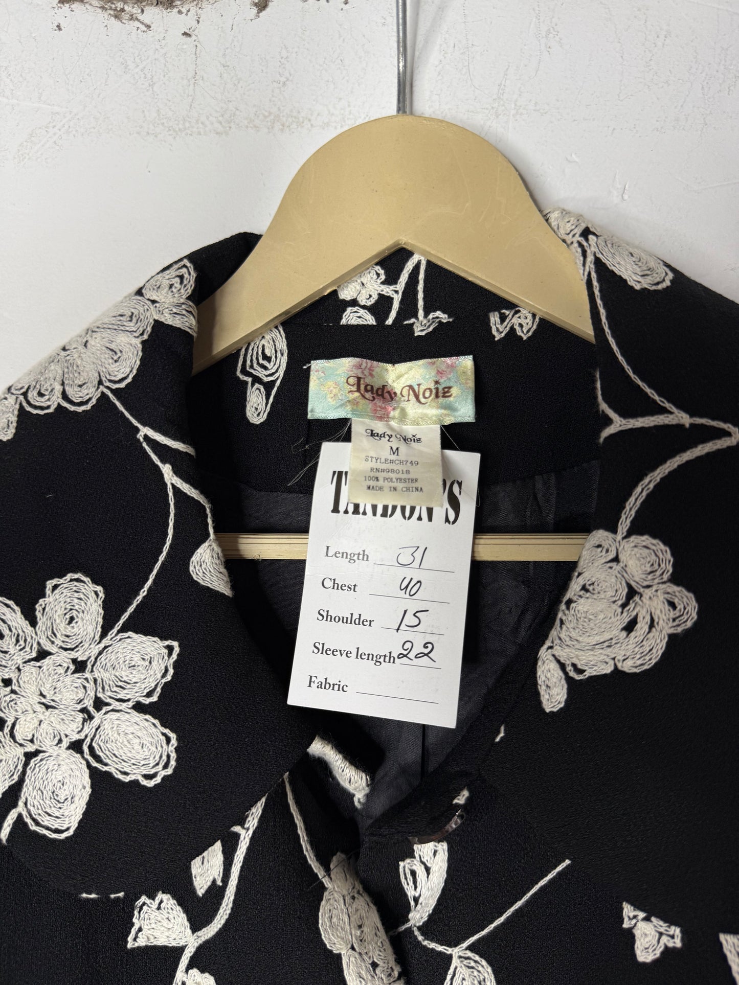 Lady Noie Embroidered Jacket