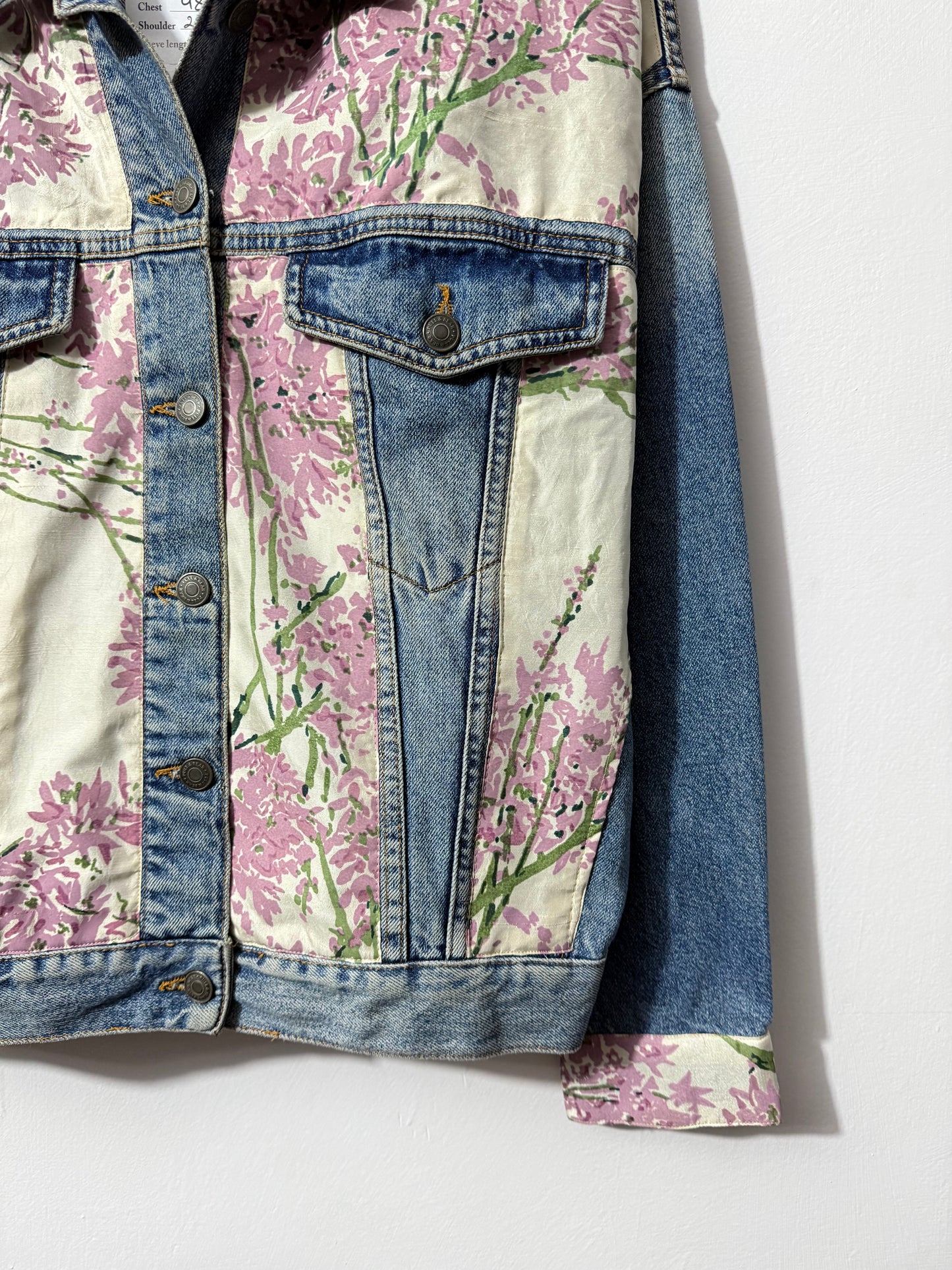 Customised patch Denim Jacket