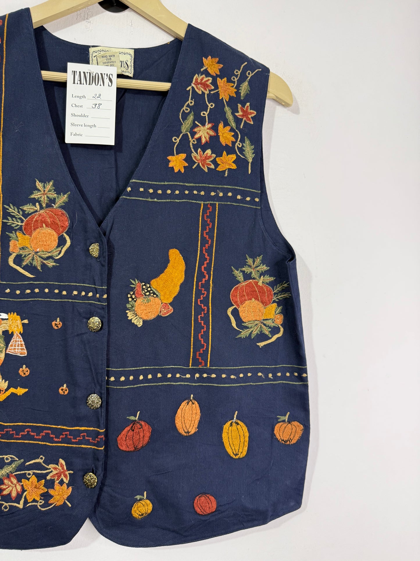 Embroidered Vest