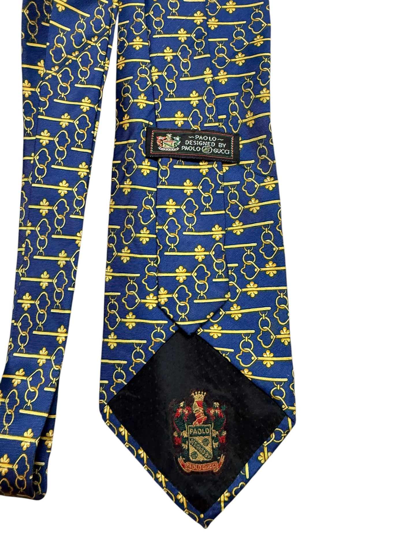 Paolo Designed by Paolo Gucci Vintage Silk Tie