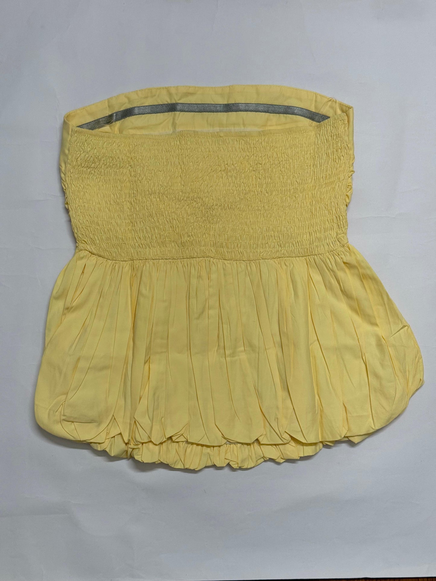 Off Shoulder Yellow Top