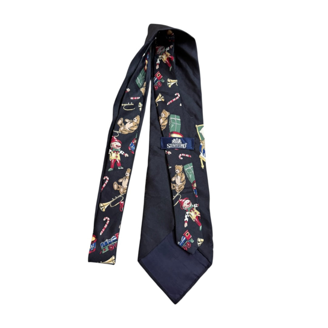 Stafford Vintage Silk Tie