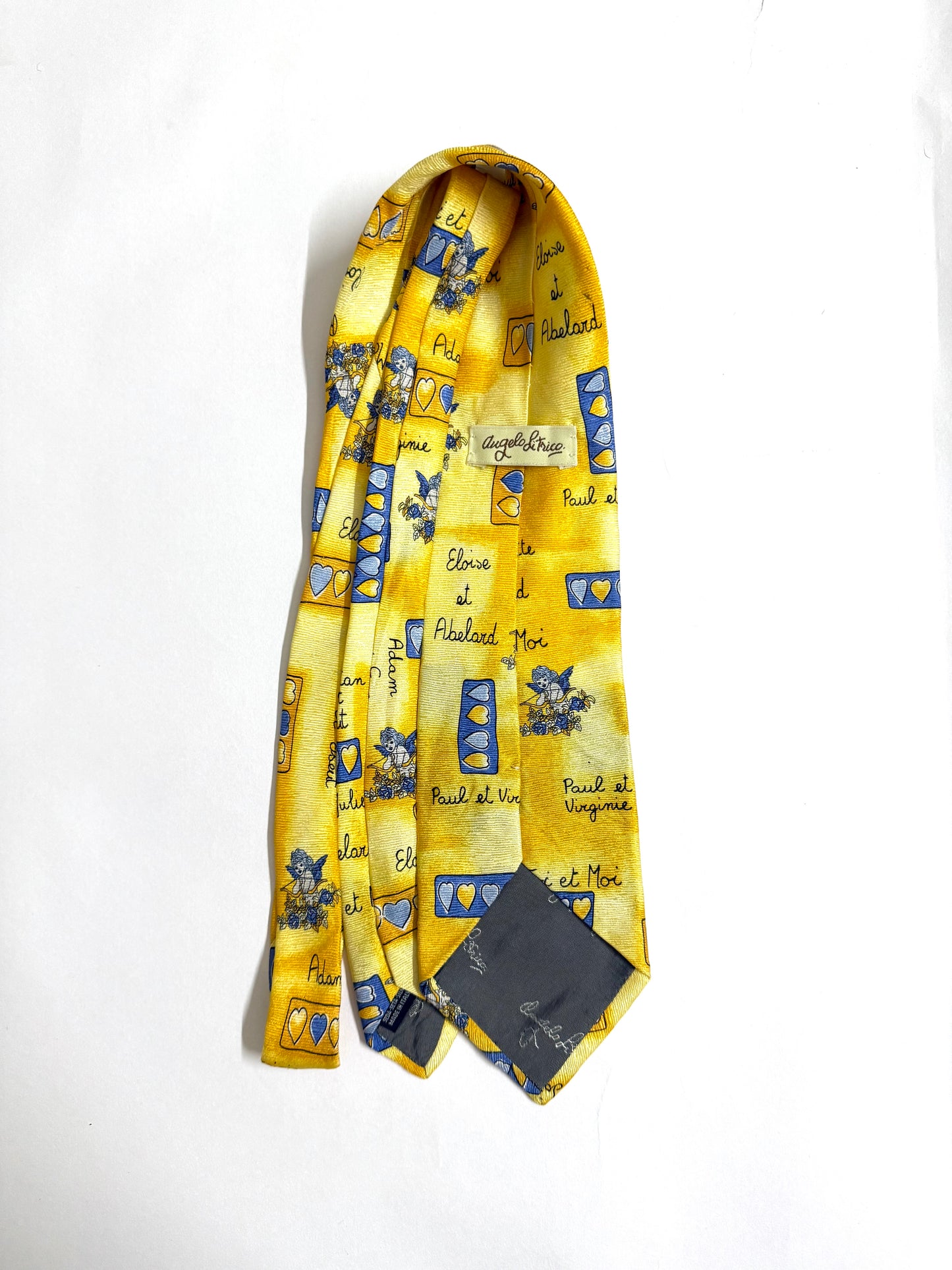 Augelo sitrico Vintage Silk Tie