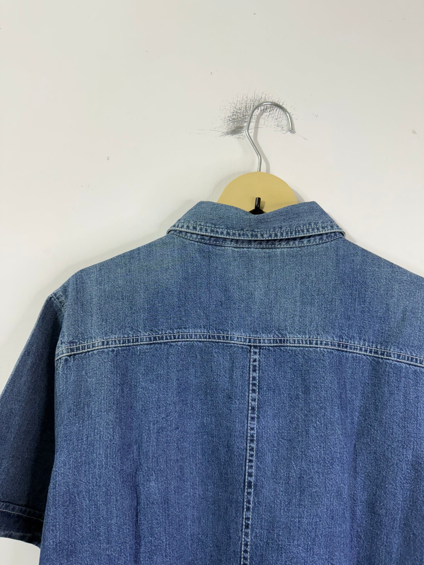 Seanjohn Embroidered Denim Shirt