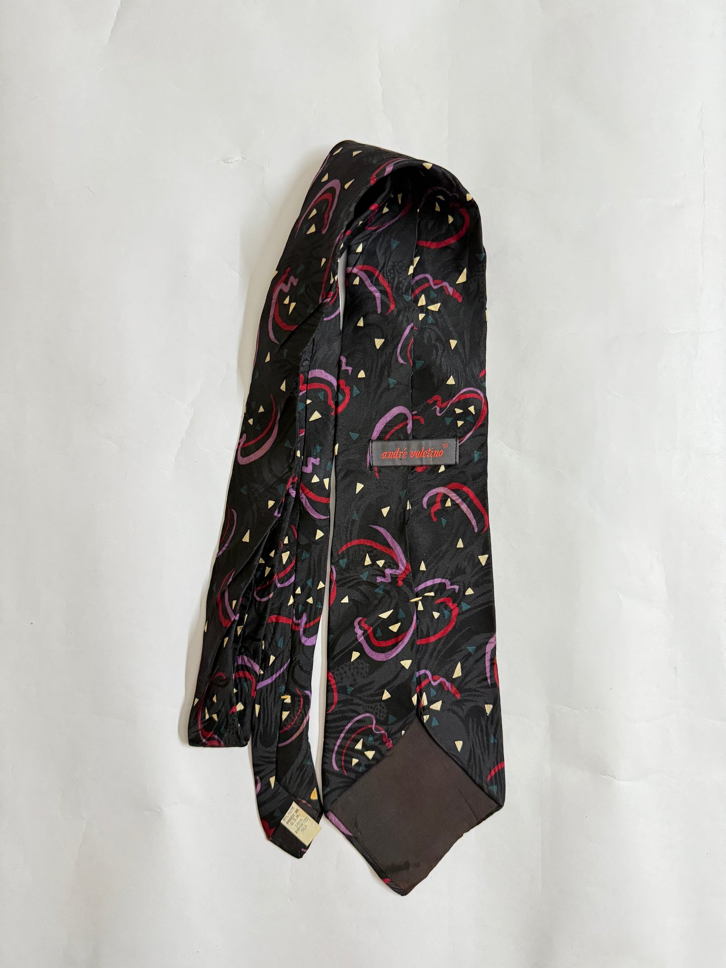 Andre Valetio Vintage Silk Tie