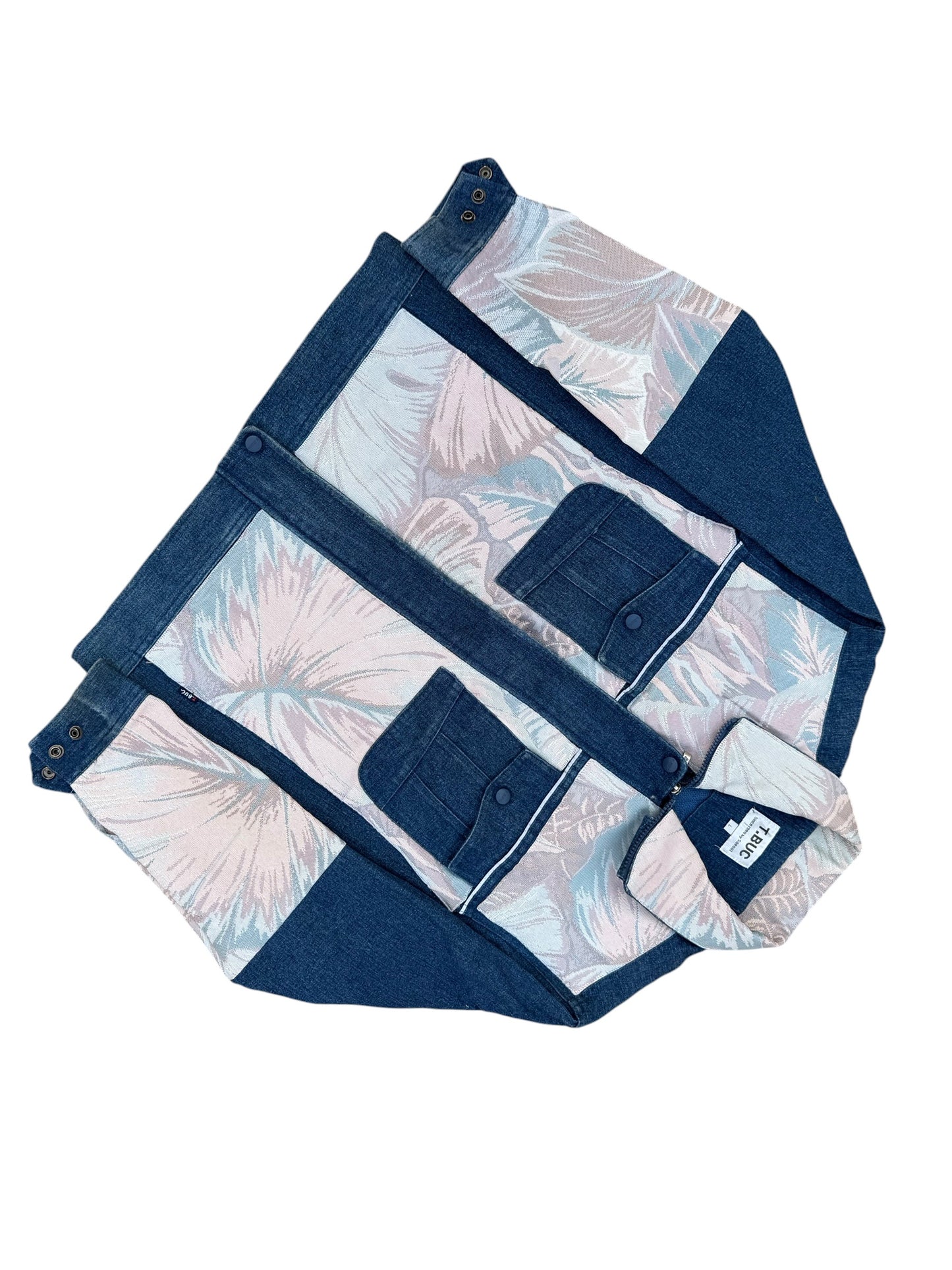 Upcycled Tapestry Denim Jacket