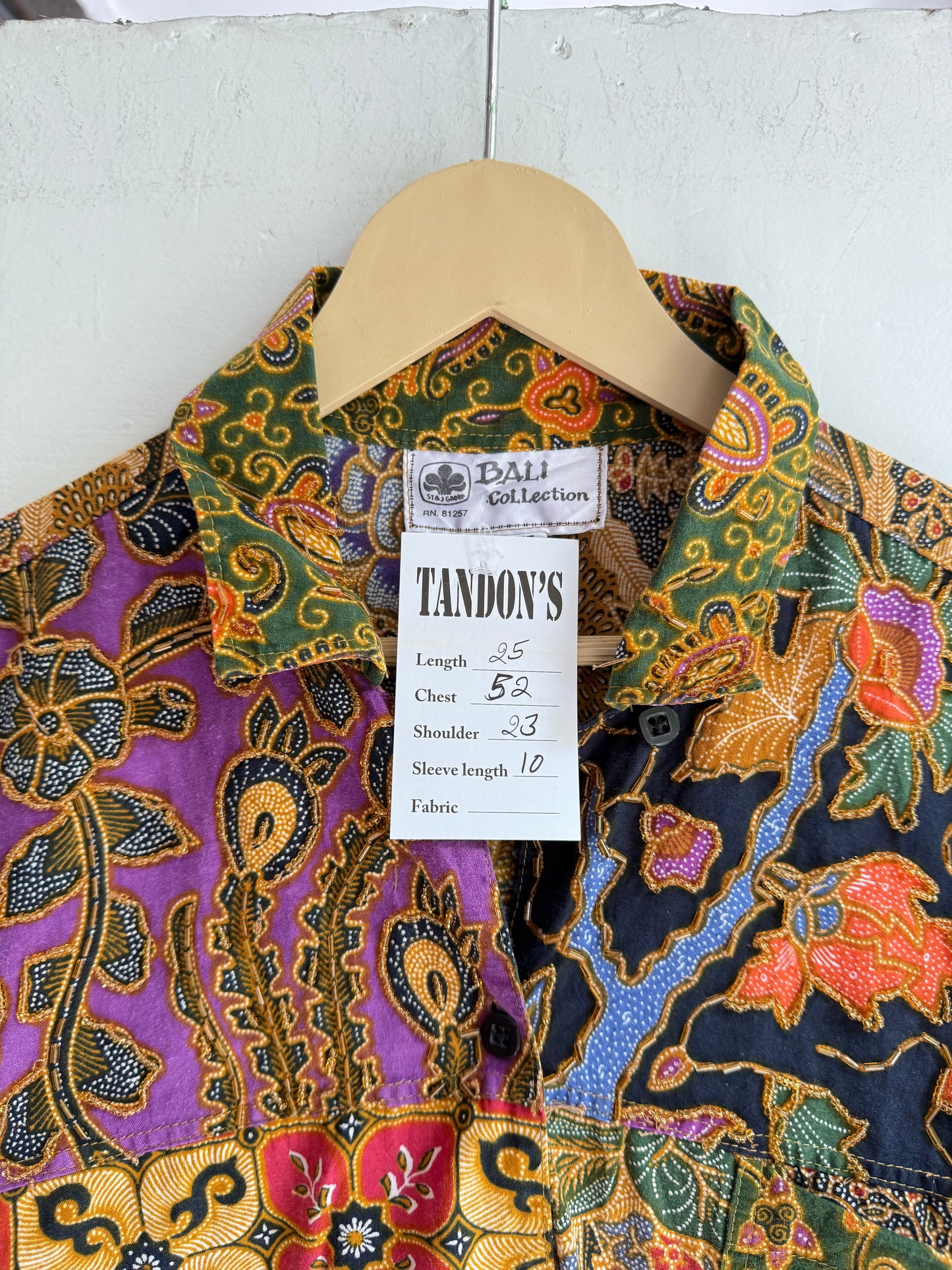 Bali Collection Embroidered Jacket